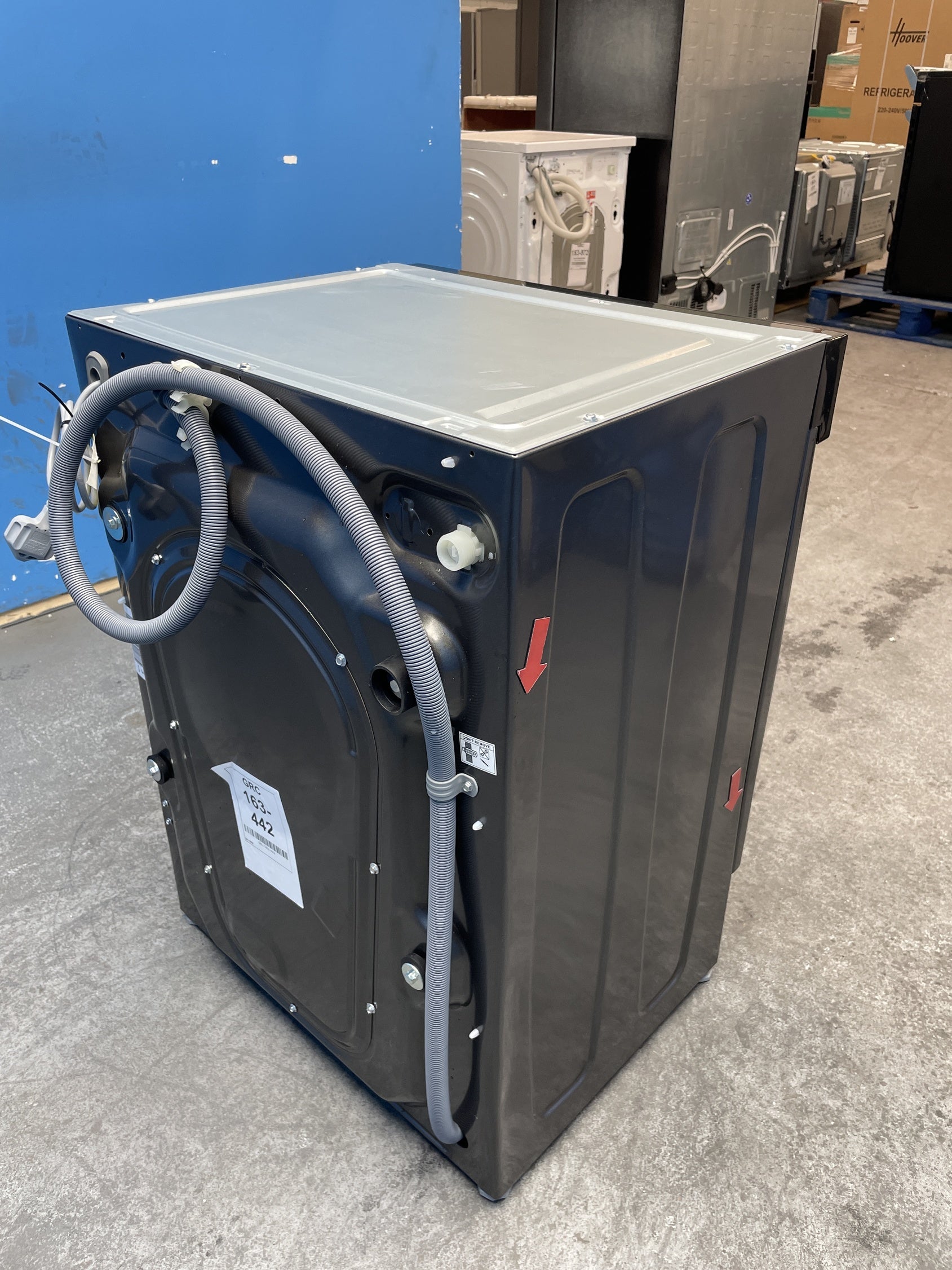 #GRC-163-442 - Haier Integrated Washer Dryer – 9kg Wash, 6kg Dry, 1600rpm, WiFi Connected, Grey