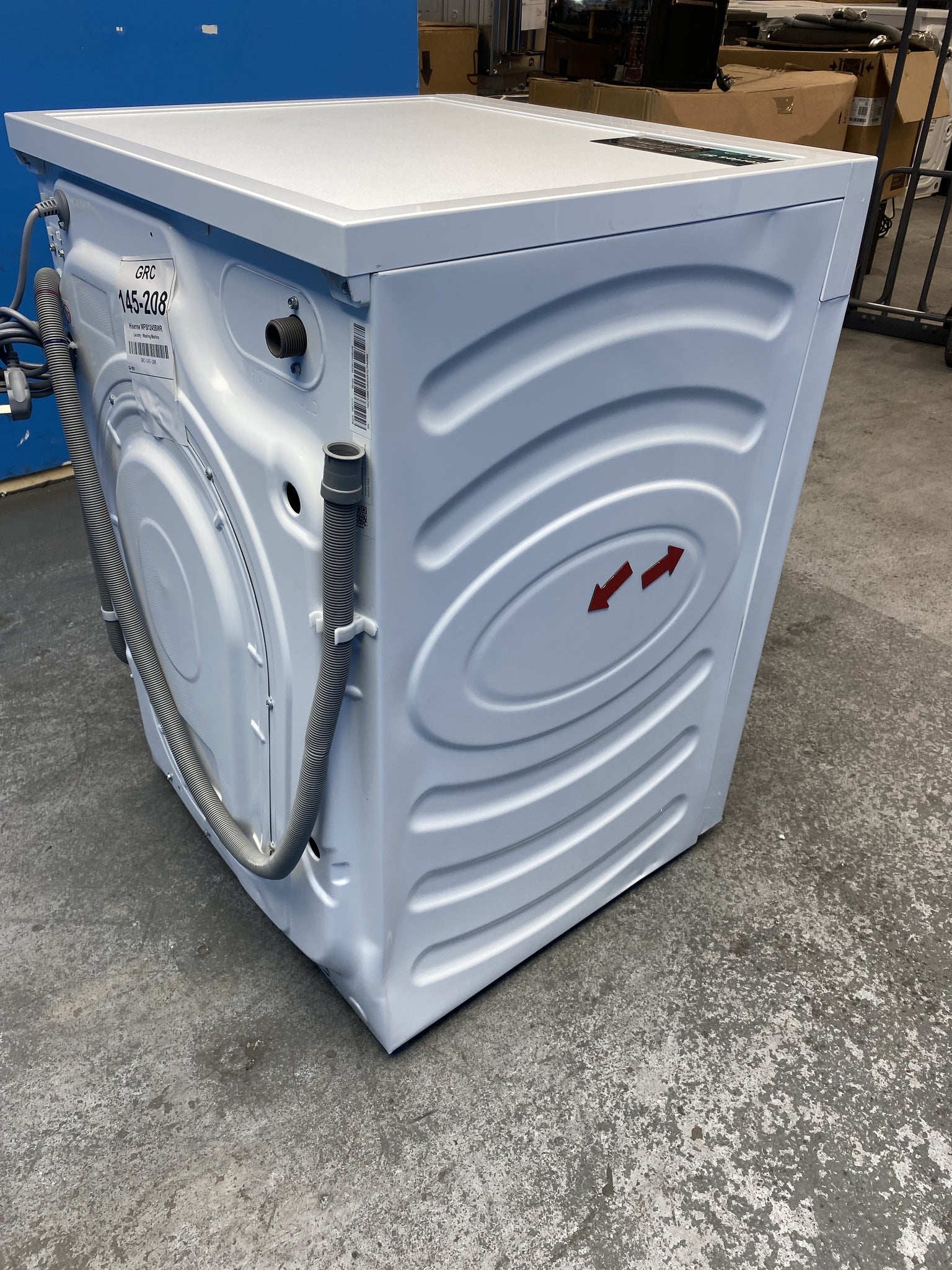 #GRC-145-208 - Hisense 5i Series WF5I1245BWR 12kg 1400rpm Washing Machine