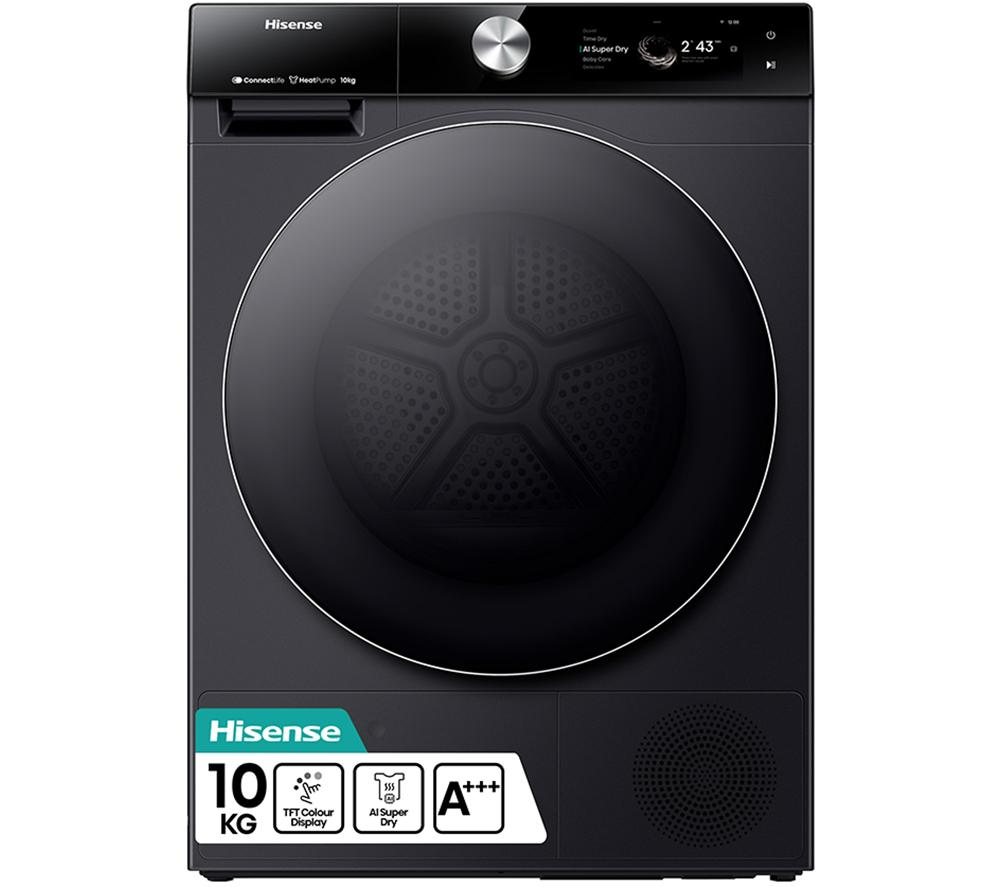 Hisense DH7S107BB 7S Series 10kg Heat Pump Tumble Dryer – Renew 2 U