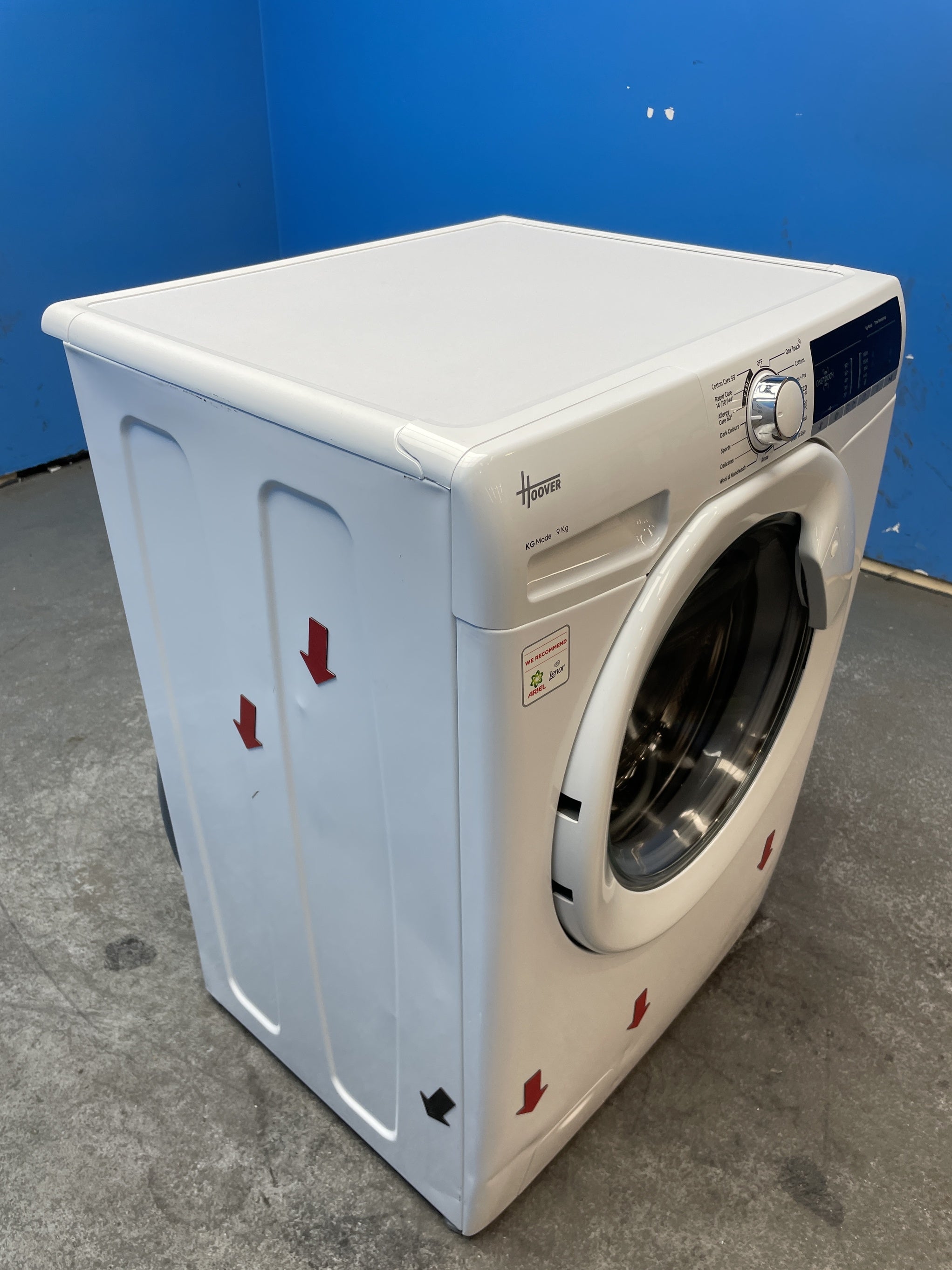 #GRC-160-337 - Hoover H-WASH 300 LITE H3W 49TA4 9kg 1400 Spin Washing Machine