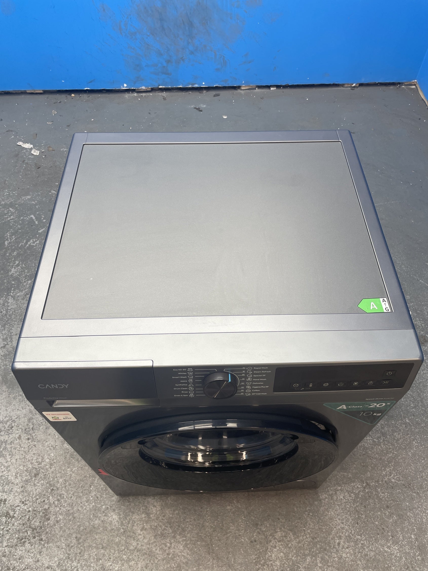 #GRC-160-186 - Candy Quick Pro GD 410B8G-80 10kg 1400 Spin Washing Machine