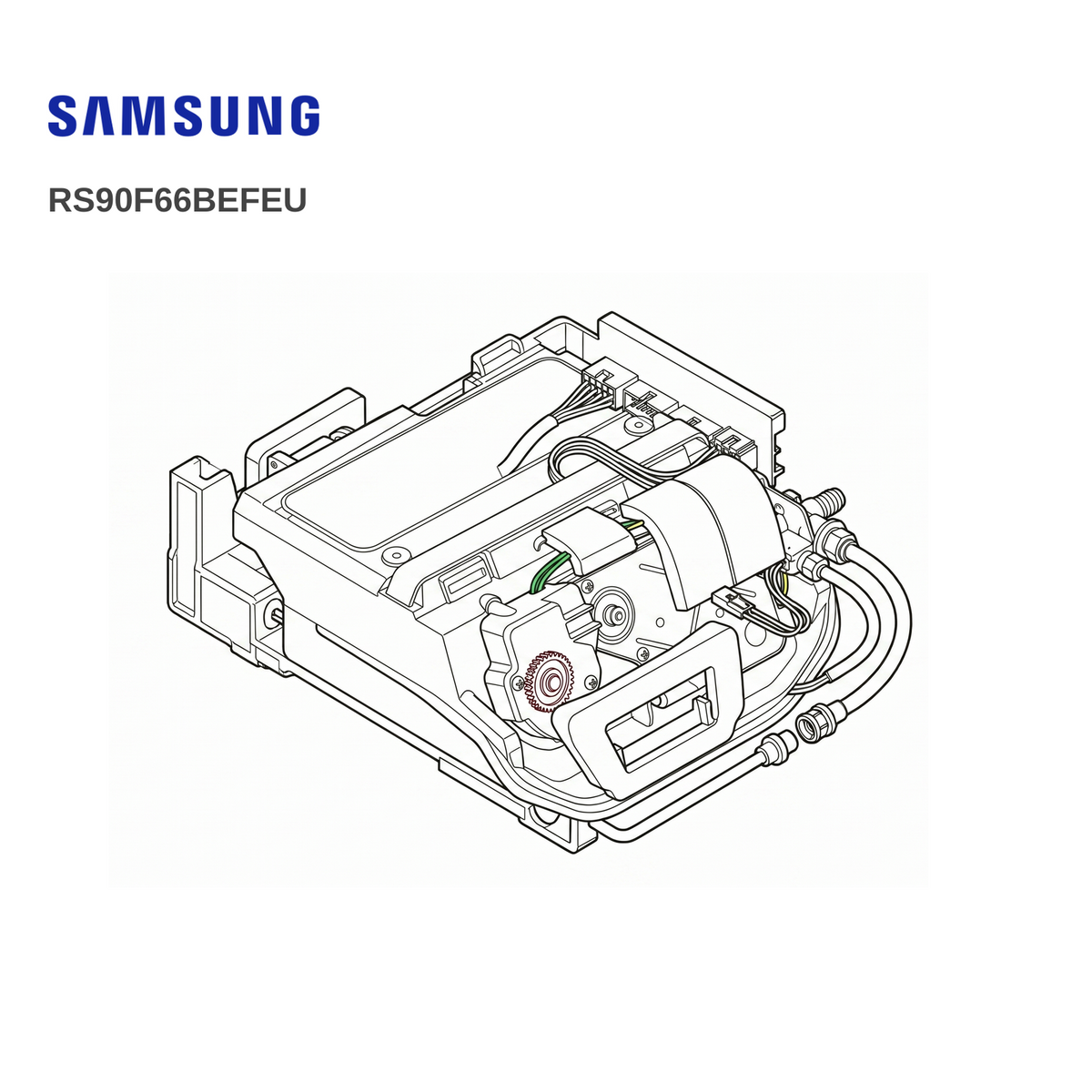 Samsung RS90F66BEFEU Auger Motor - Renew 2 U