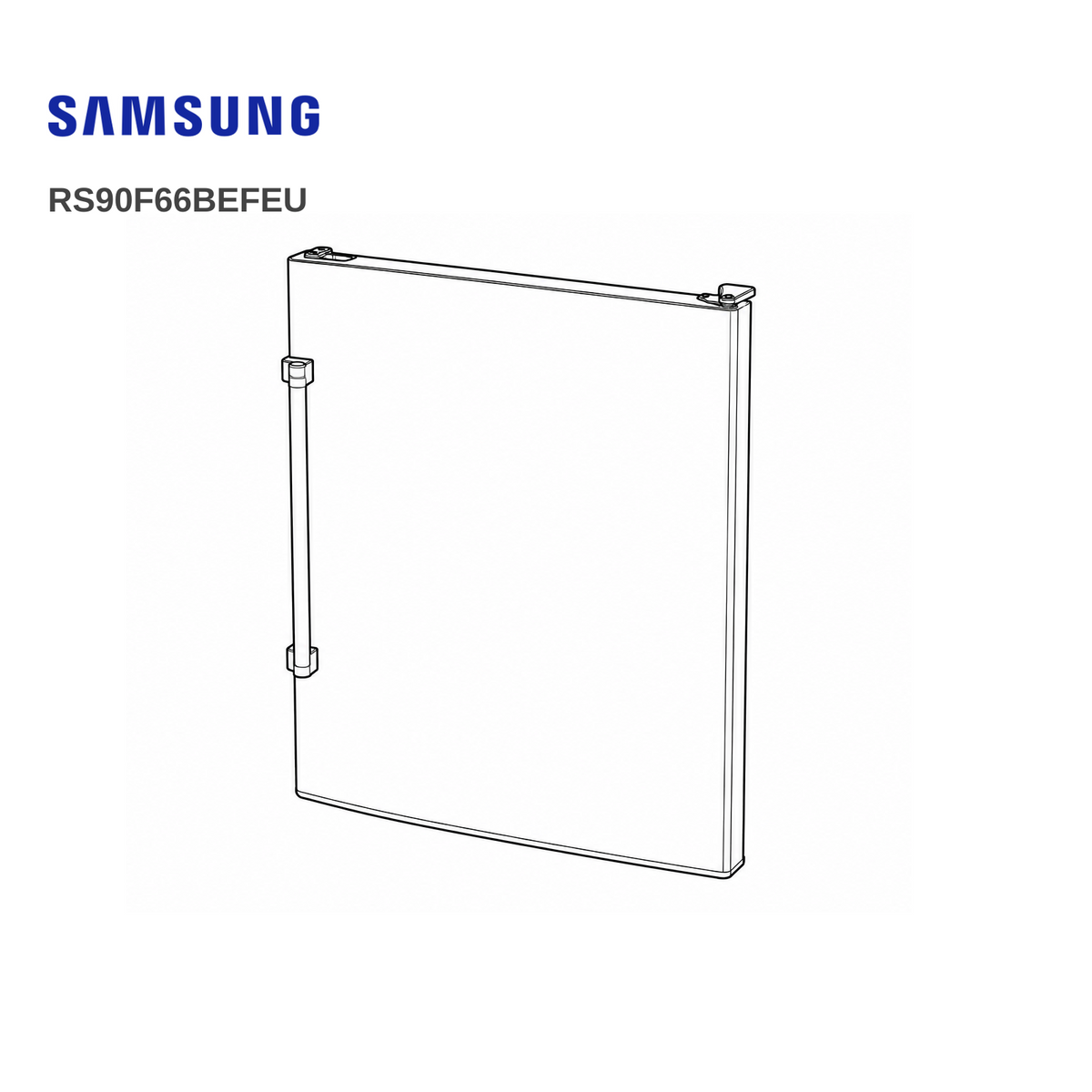 Samsung RS90F66BEFEU Fridge Door - Renew 2 U