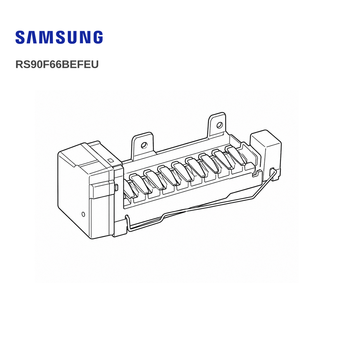 Samsung RS90F66BEFEU Ice Maker - Renew 2 U
