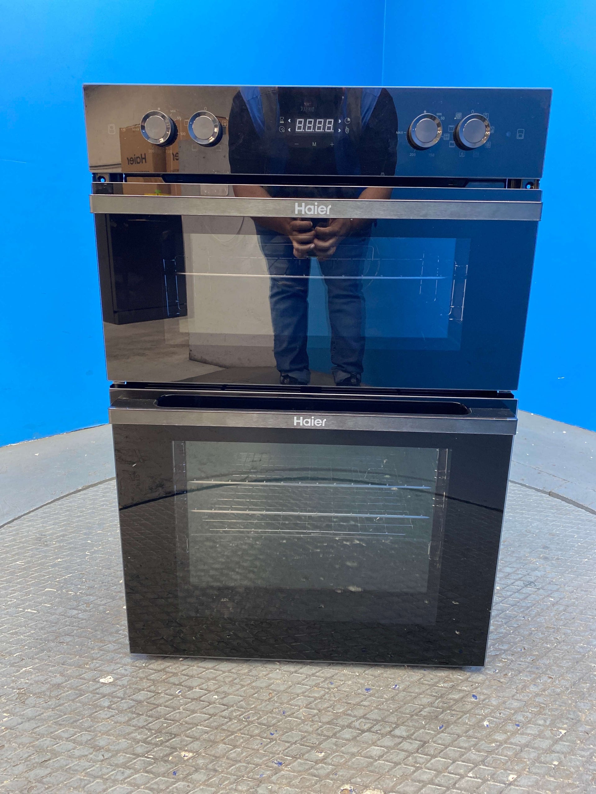 Haier HWO9M2M5B Built-In Double Electric Oven