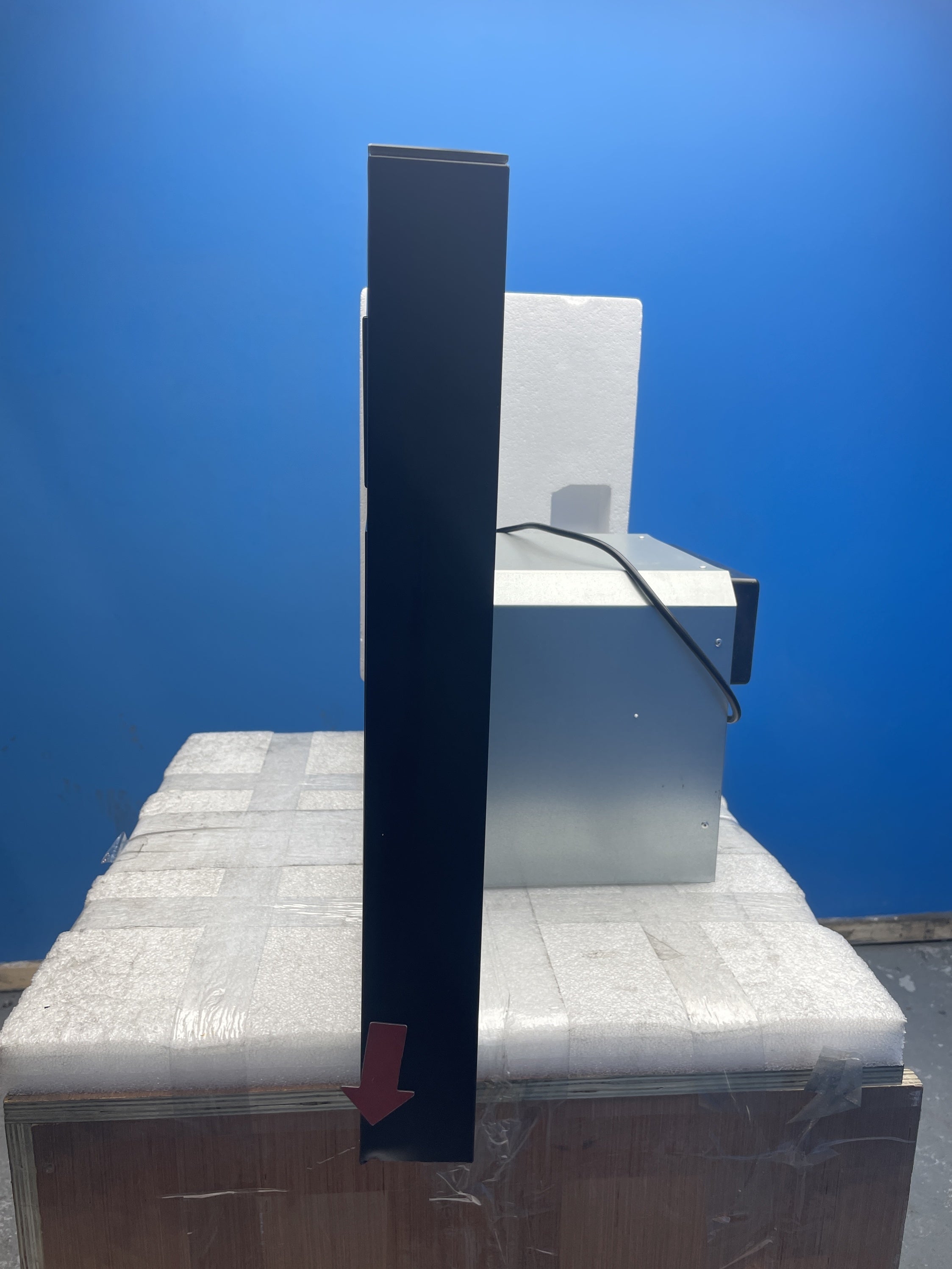 #GRC-156-408 - Haier ID Clean HATS9CBS4B 90cm Wall Mounted Chimney Cooker Hood