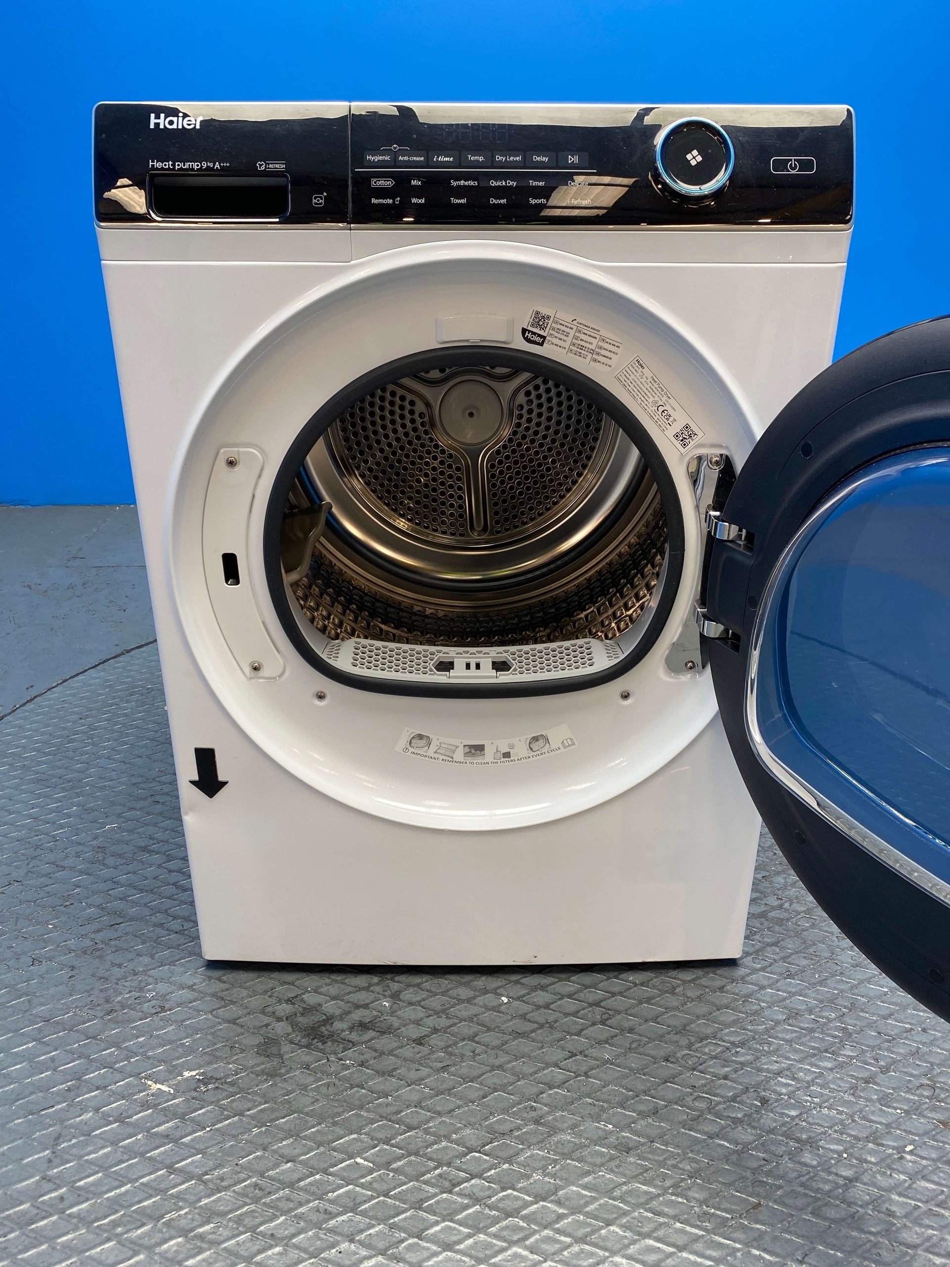 Haier HD90-A3959 9kg Heat Pump Tumble Dryer