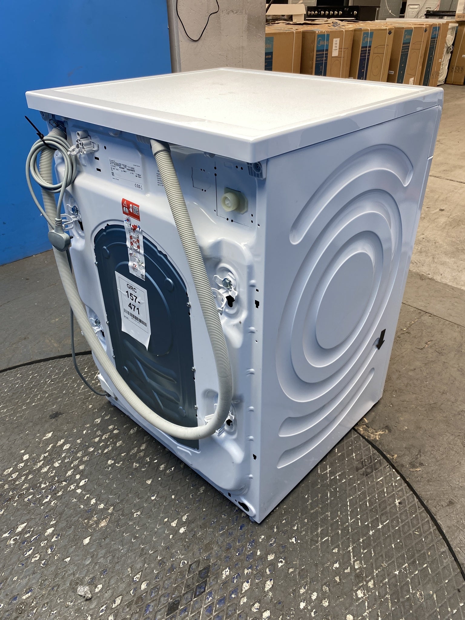#GRC-157-479 - Hisense WF5S1045BW 10.5kg 1400rpm Auto Dosing Washing Machine