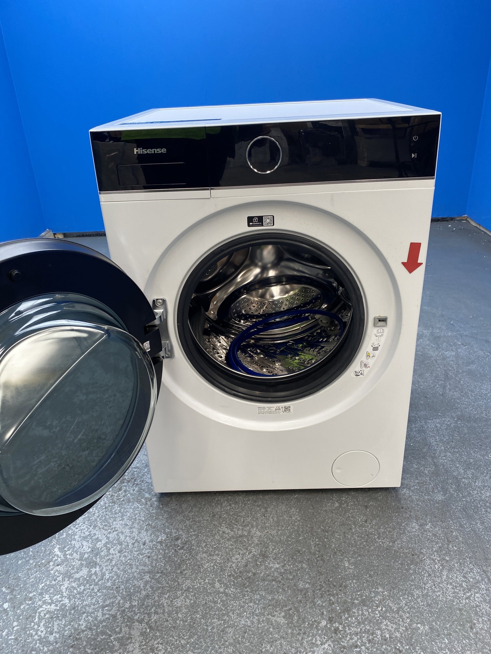 #GRC-145-230 - Hisense 5i Series WF5I1245BWR 12kg 1400rpm Washing Machine