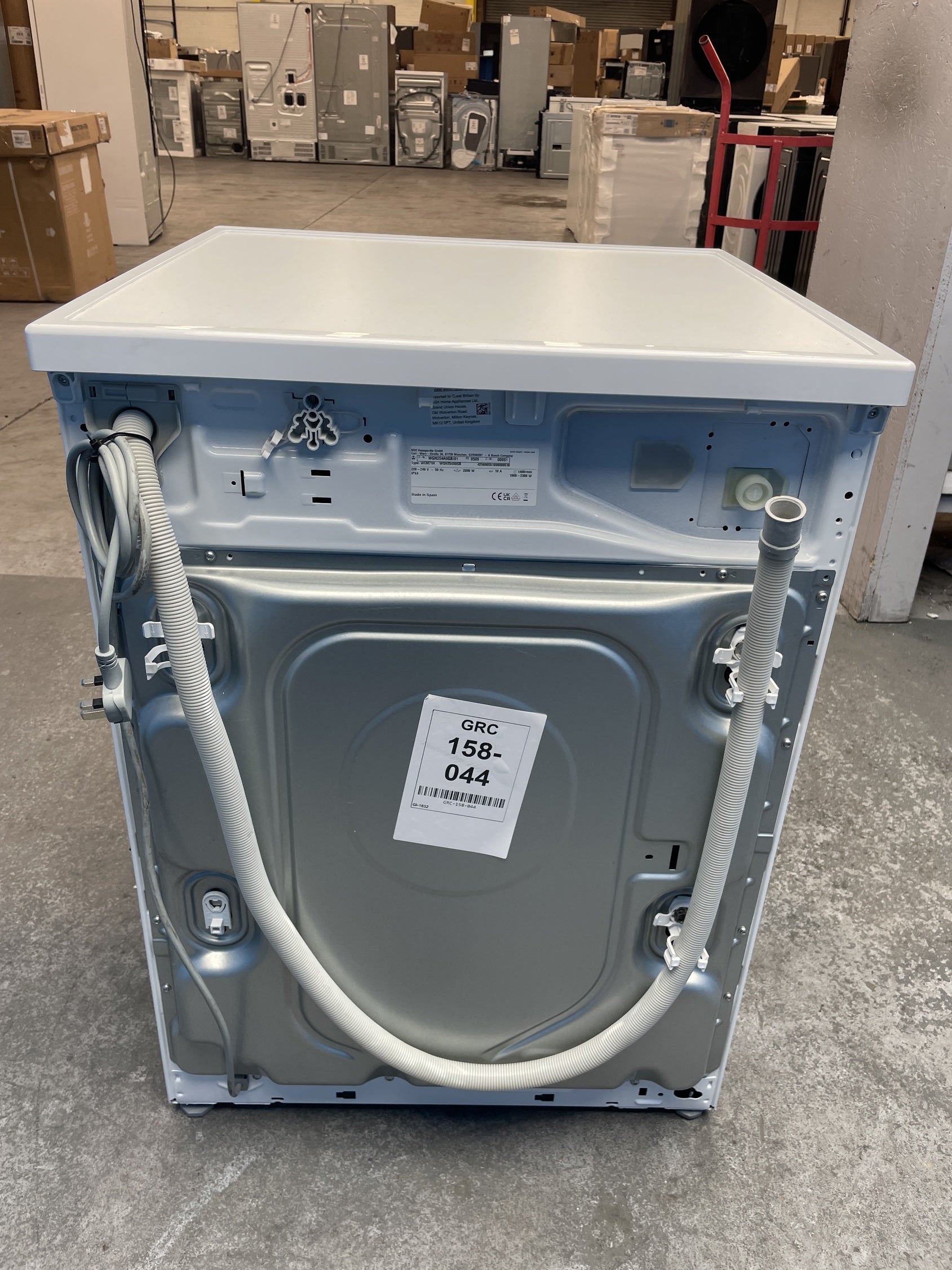 #GRC-158-044 - Bosch Series 6 WGH254A0GB 10kg 1400 Spin Washing Machine