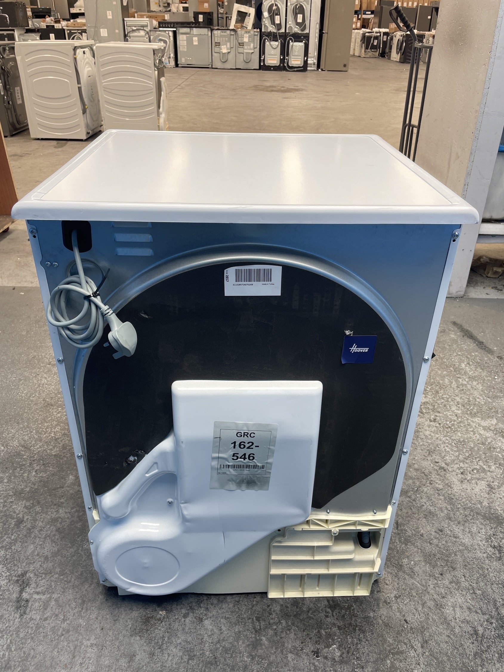 #GRC-162-546 - Hoover HRE C9TE-80 9kg Condenser Tumble Dryer with Wi-Fi