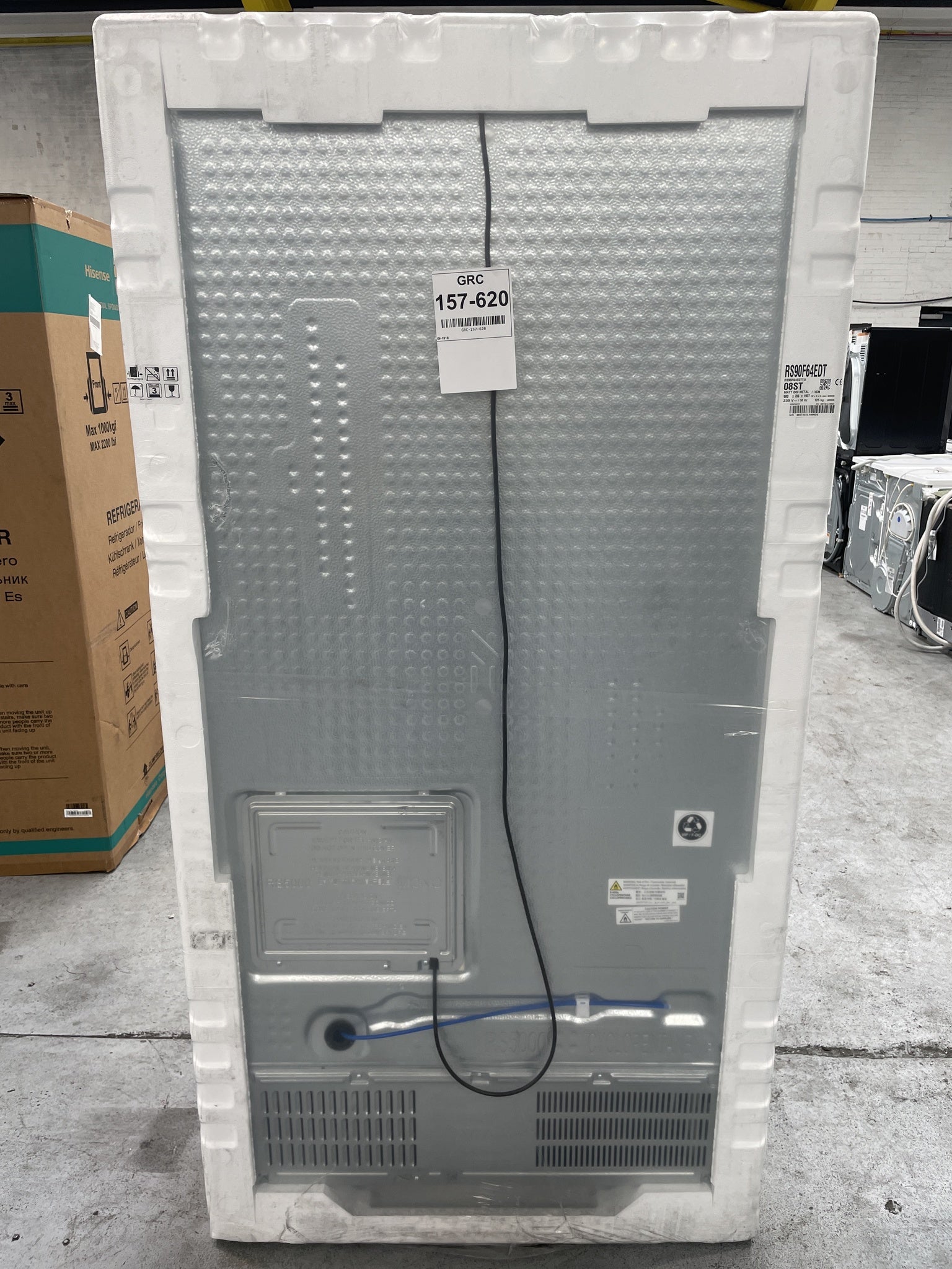#GRC-157-620 - Samsung Series 9 RS90F64EDT Bespoke AI American Style Fridge Freezer