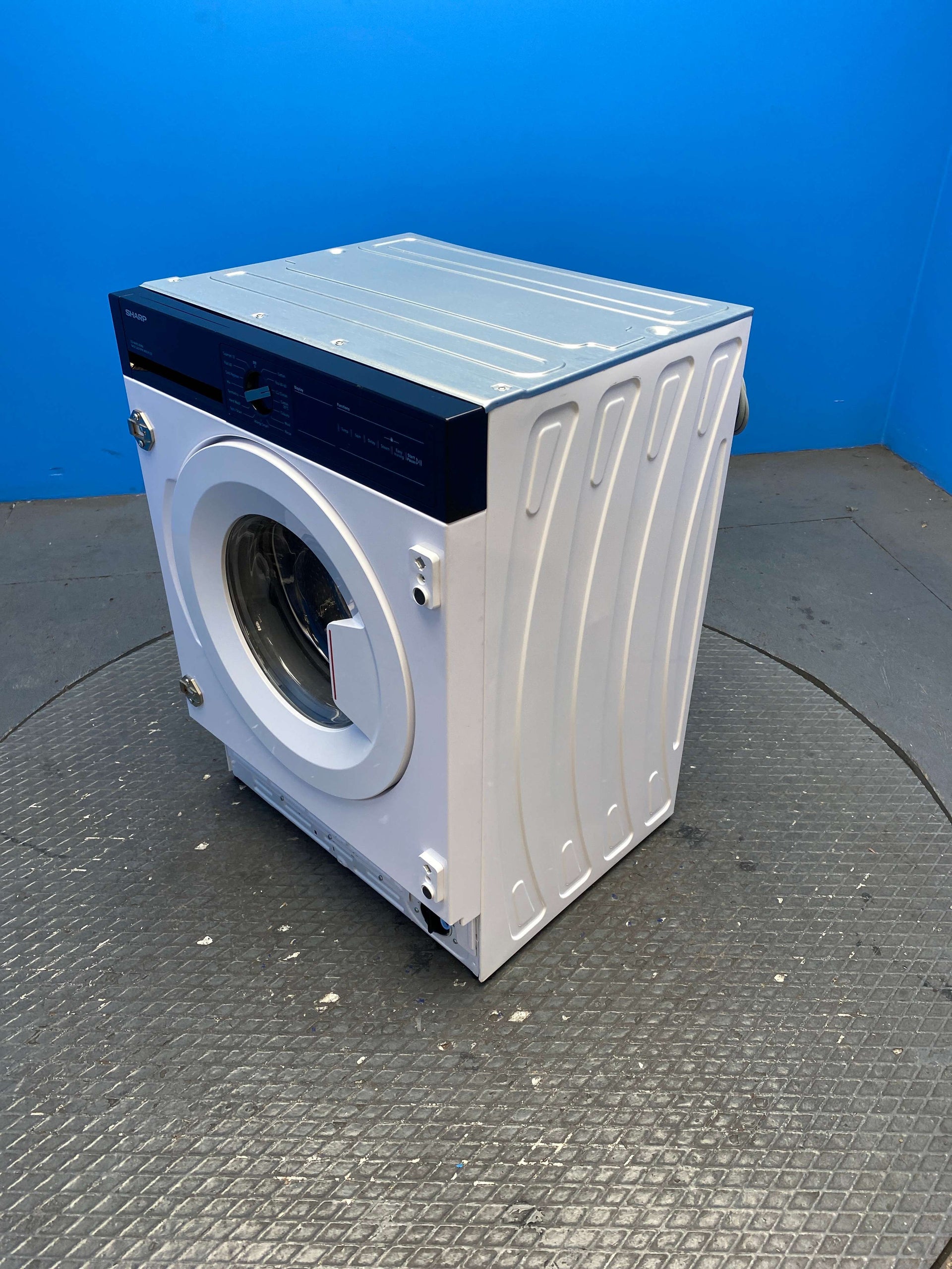 Sharp ES-NIH814BWA Integrated 8kg 1400 Spin Washing Machine