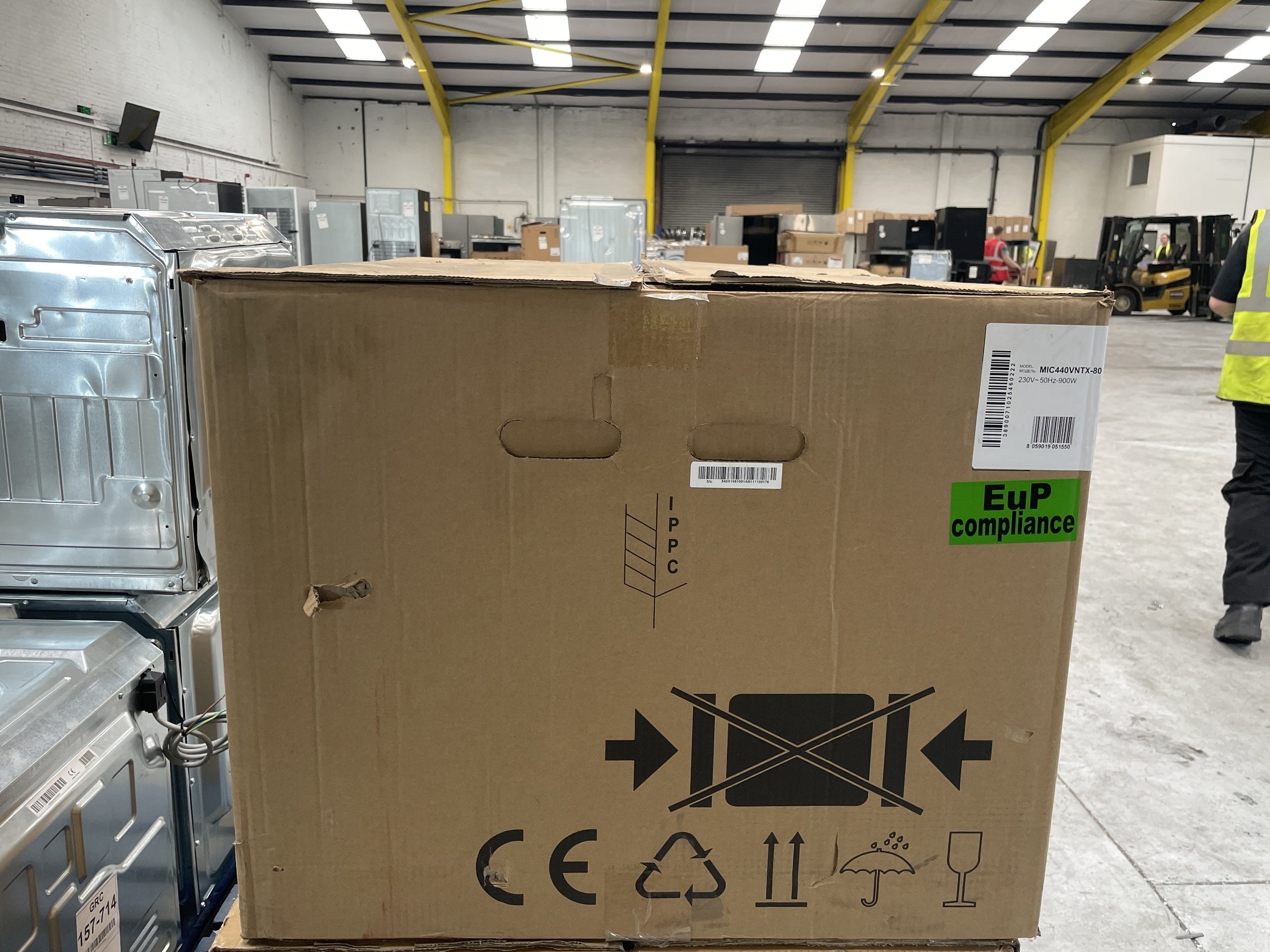 #GRC-157-185 - Candy MIC440VNTX Built In 900w Combi Microwave Oven