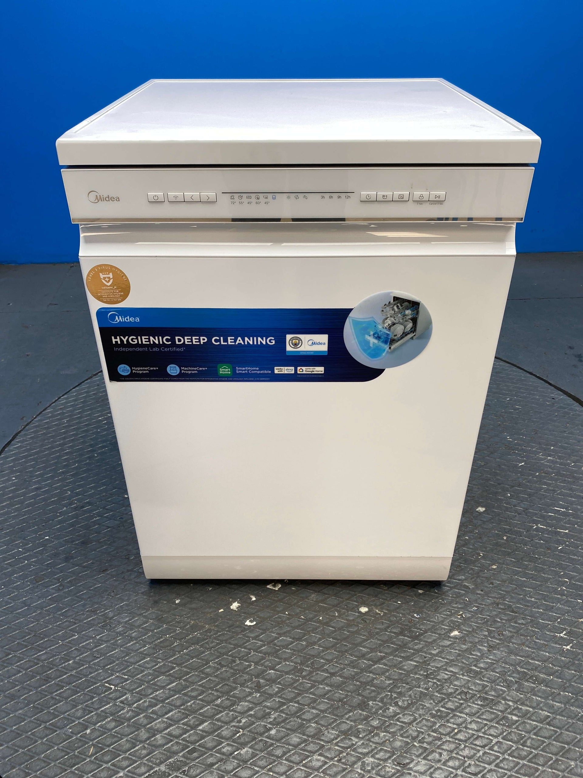 Midea MDWPF1233CW 60cm 12 Place Setting Dishwasher