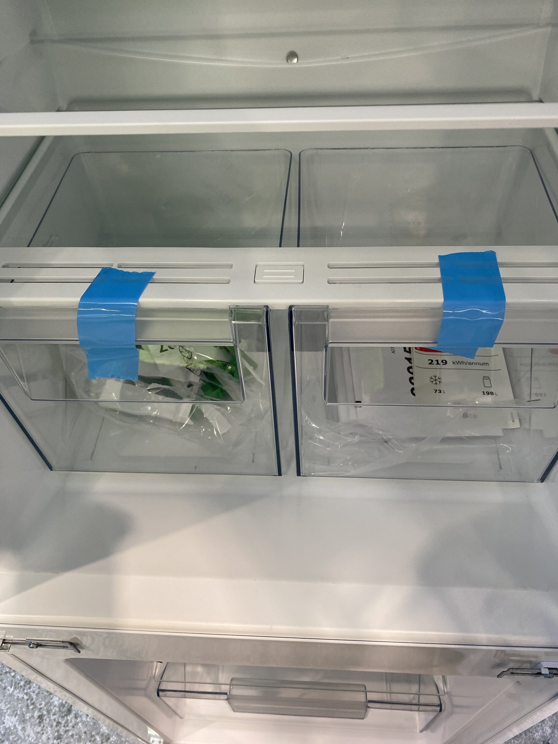 #GRC-155-974 - Electrolux LNS5LE18S 70/30 Integrated Low Frost Fridge Freezer