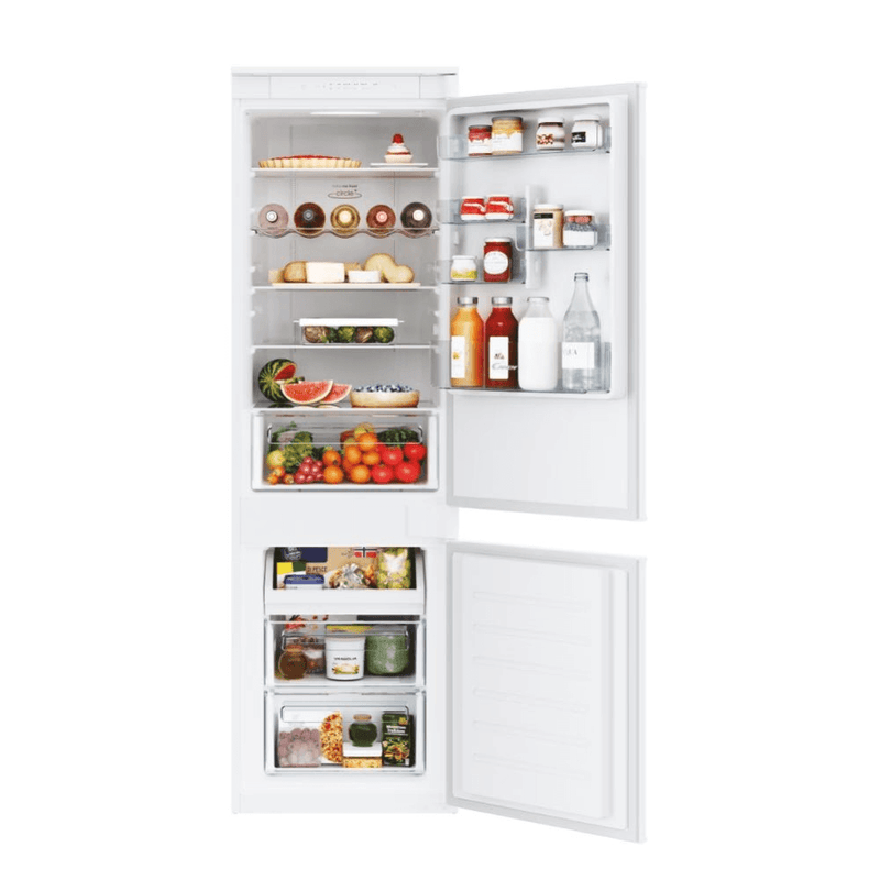 Candy CBT3518EWK Integrated 248 Litre Combi Fridge Freezer