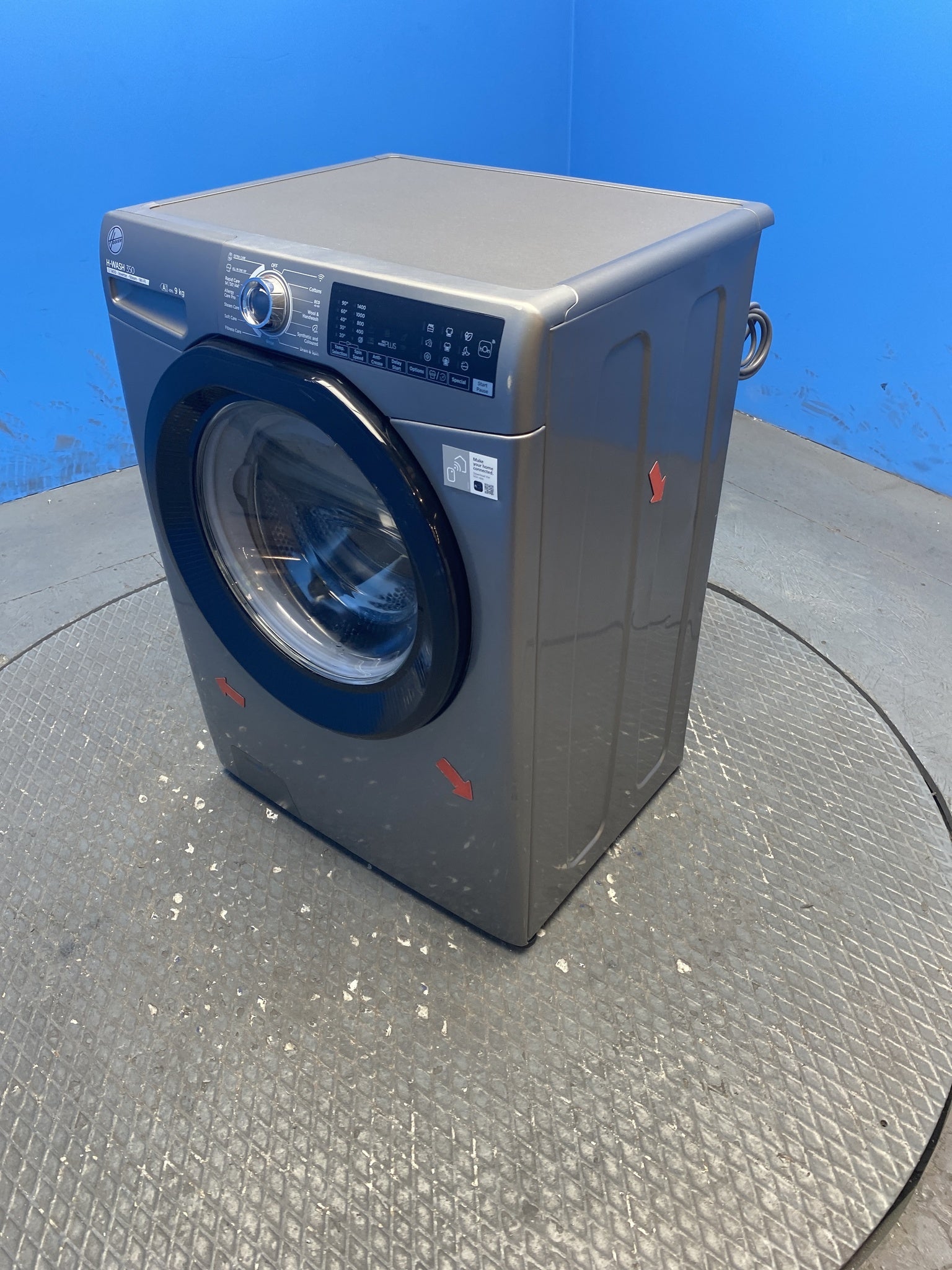 Hoover H3WPS496TAMBR680 9kg 1400 Spin Washing Machine