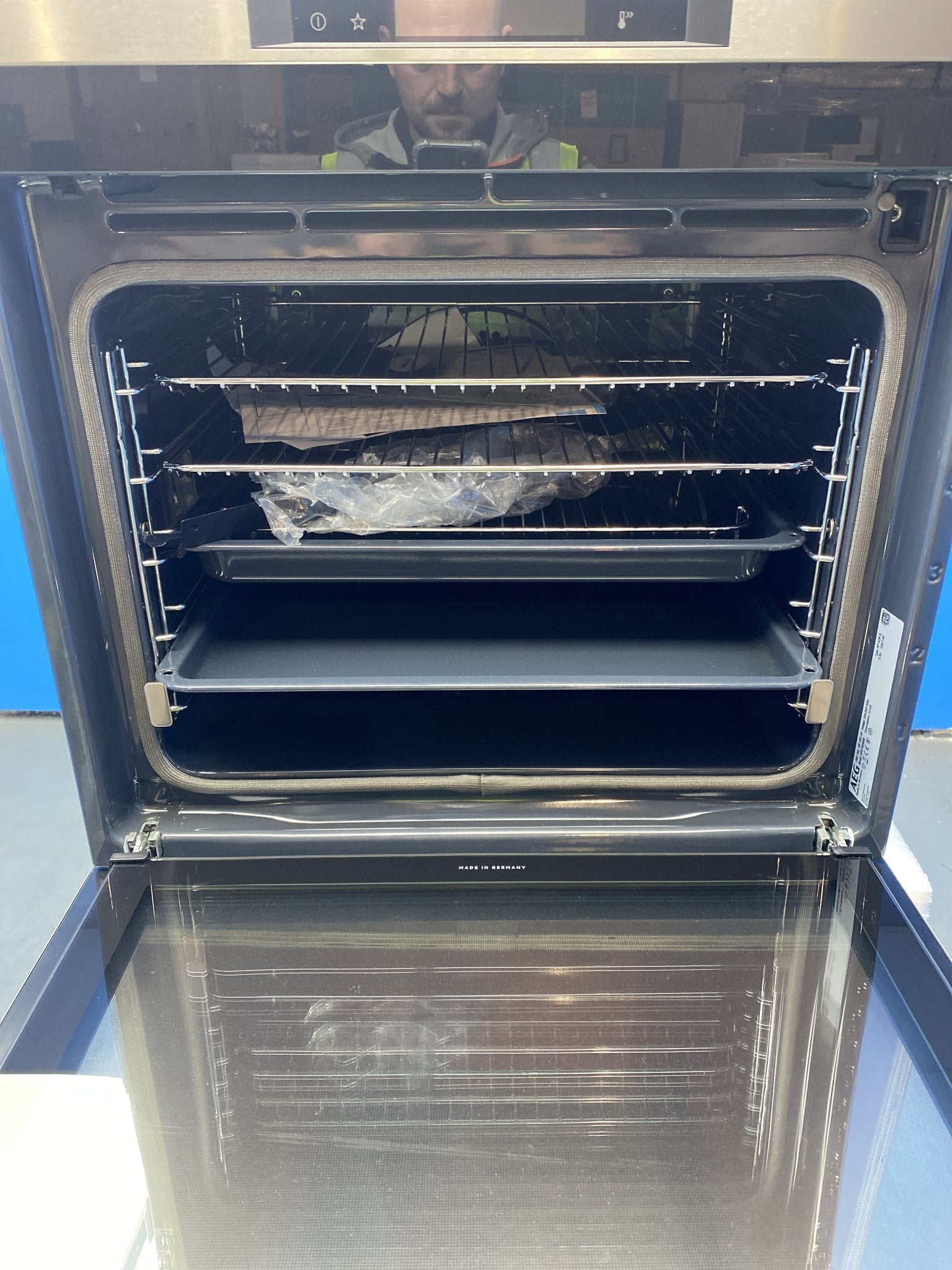 AEG 8000 BPE74380M Built-In Electric Pyrolytic Oven