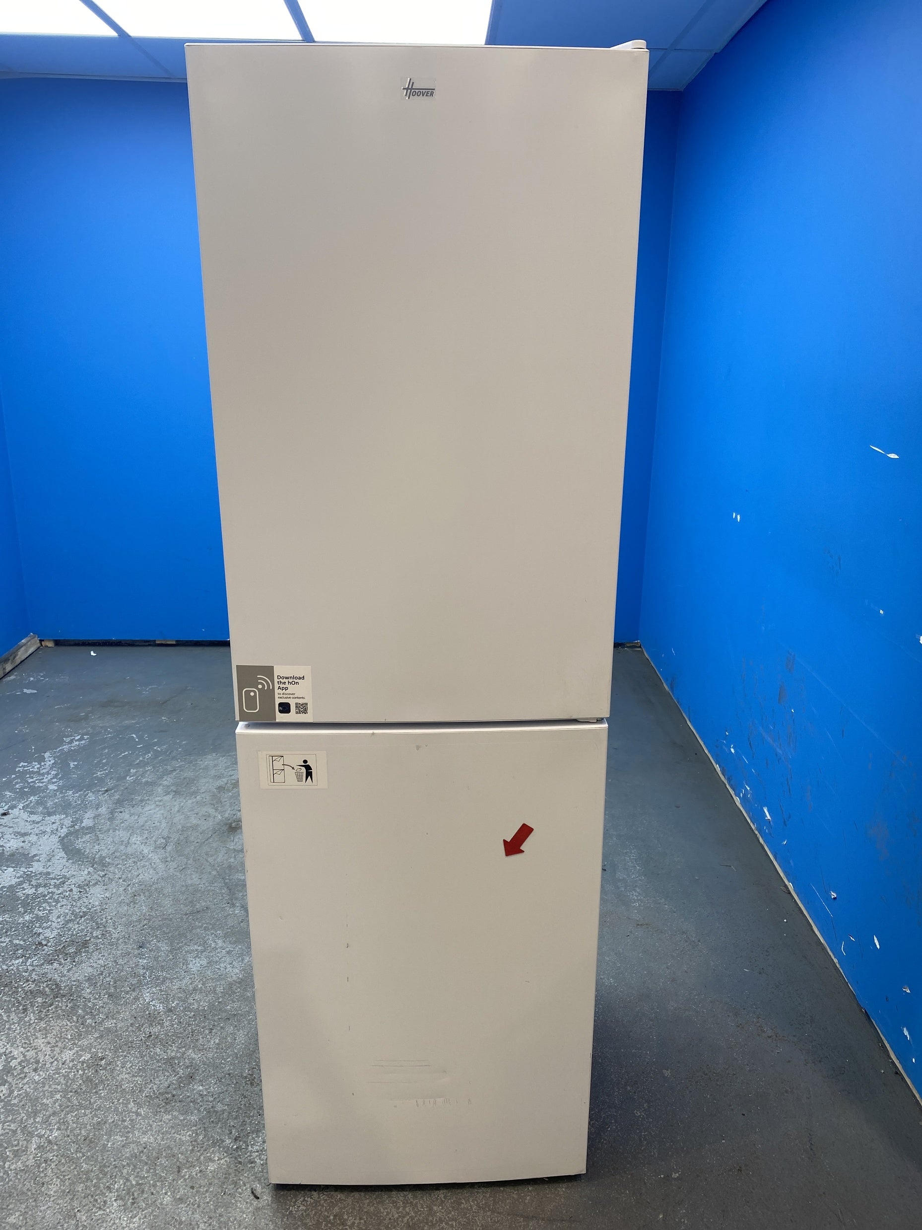#GRC-156-218 - Hoover HVCT3L517EWKR H-FRIDGE 300 Low Frost Fridge Freezer