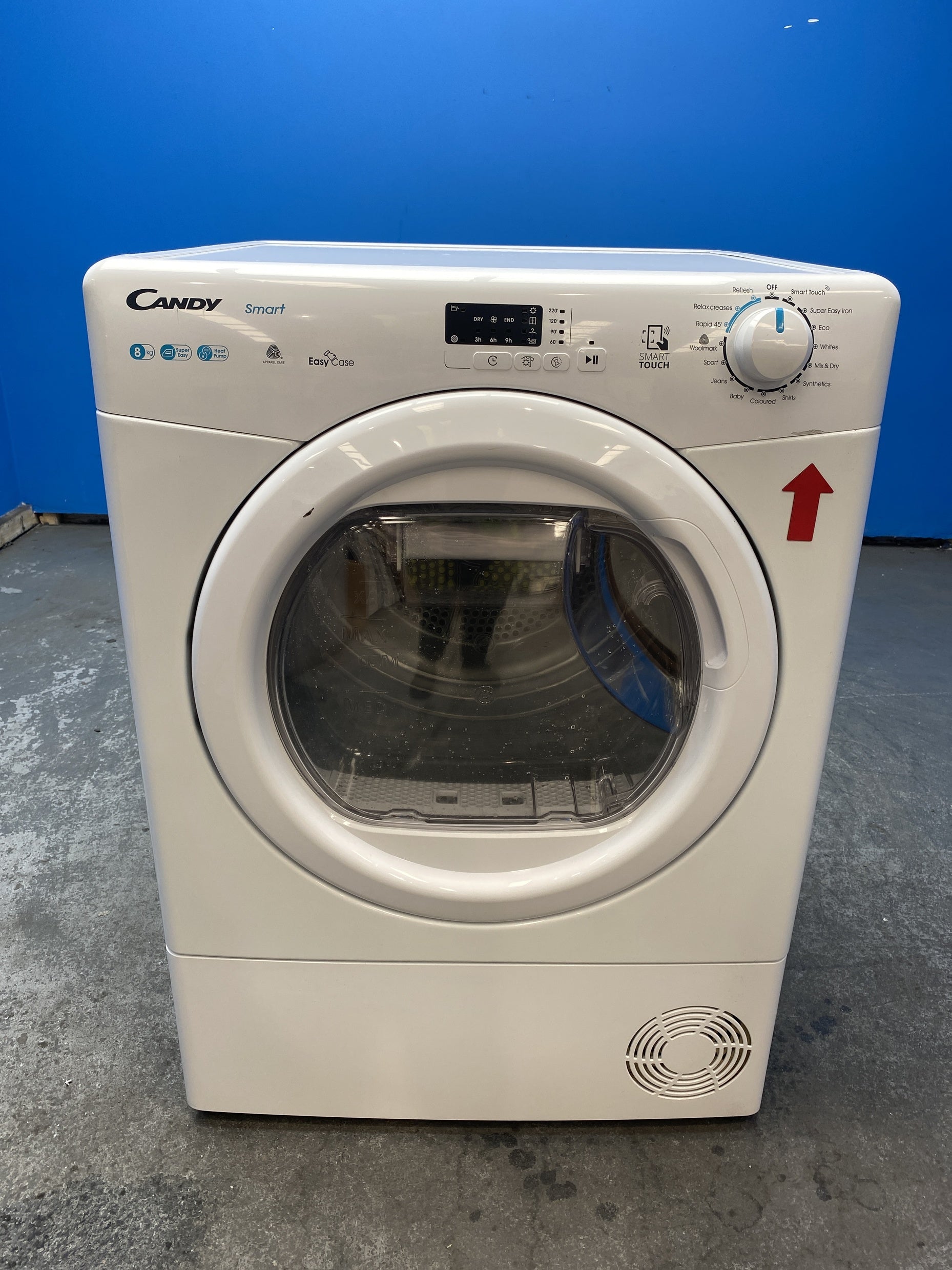 #GRC-159-882 - Candy CSE H8A2LE-80 Smart 8kg Heat Pump Tumble Dryer