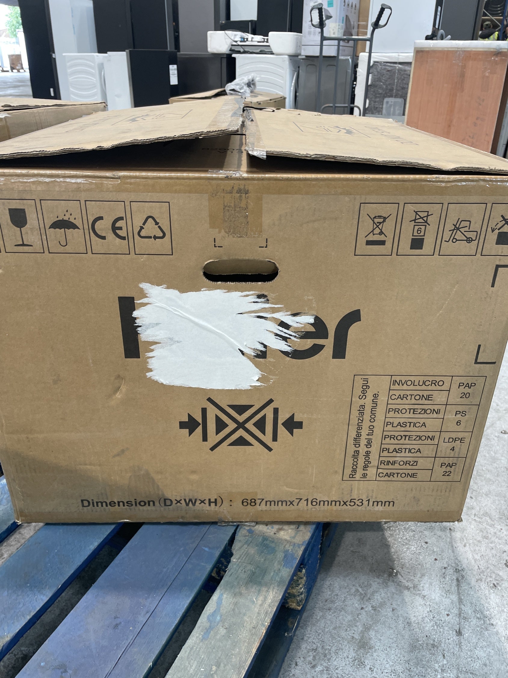 #GRC-157-769 - Haier H4MWID29G6NQB 44L Built‑In Combo Microwave