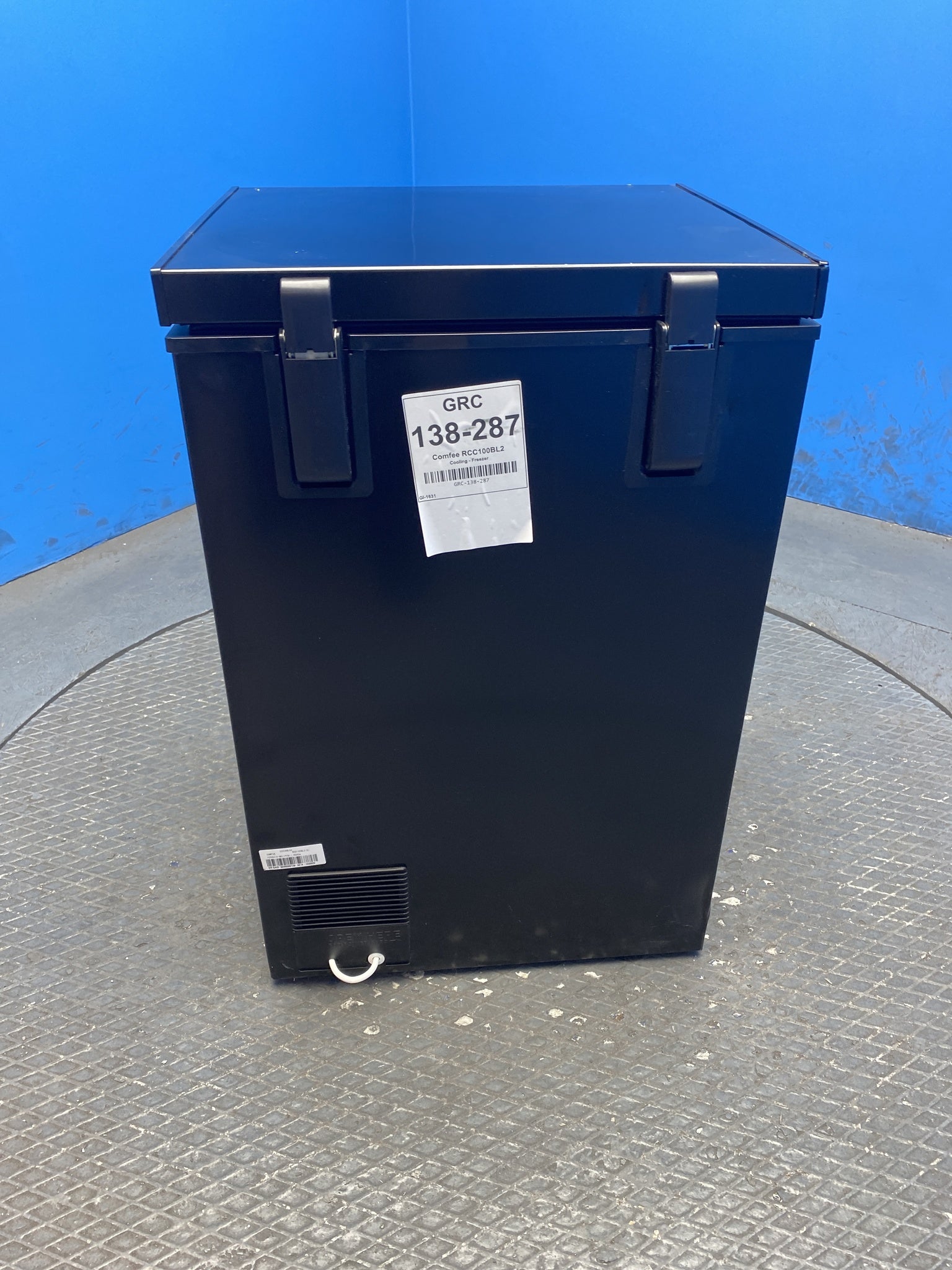 COMFEE' RCC100BL2 99L Freestanding Chest Freezer