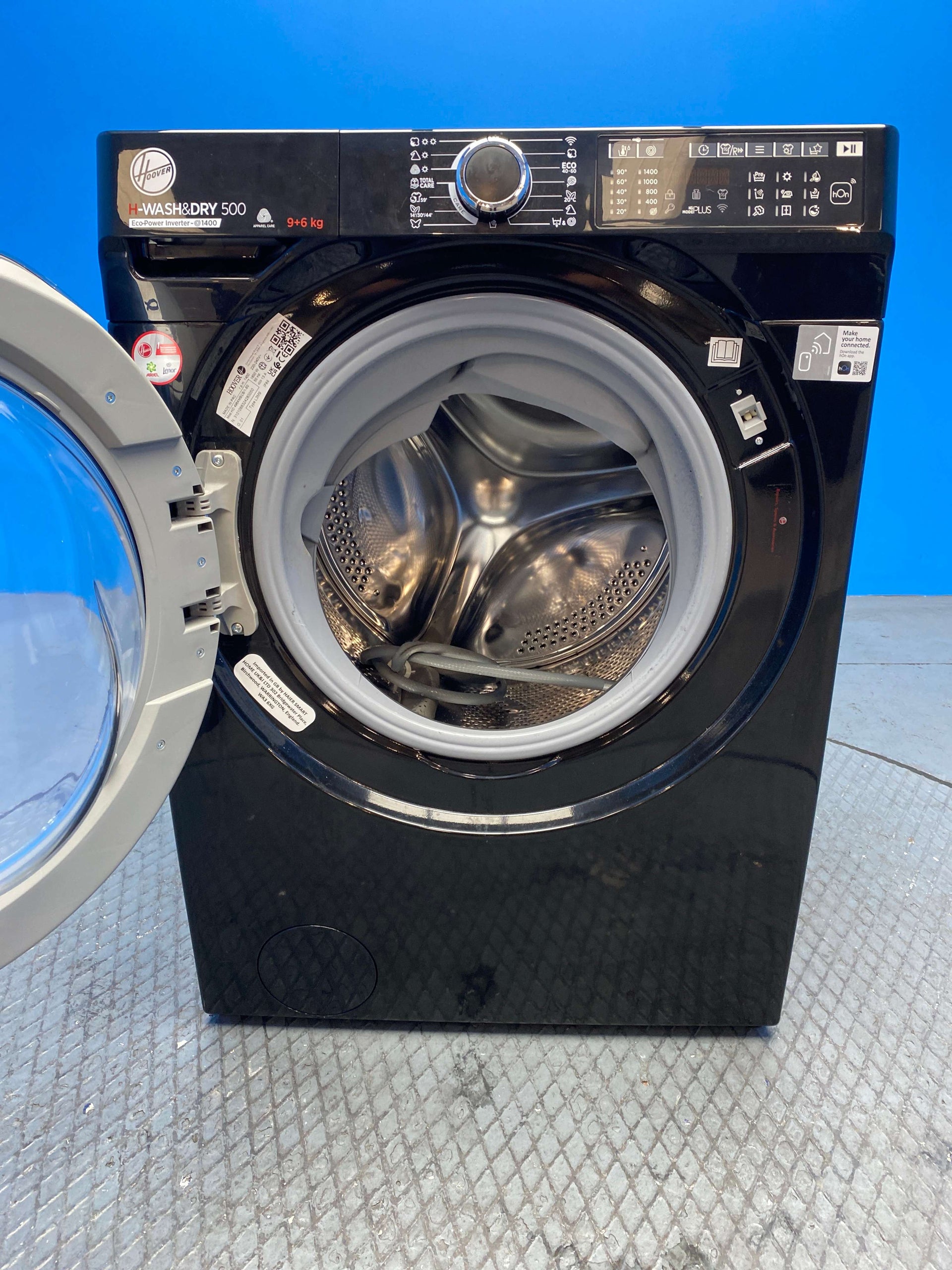 Hoover HD496AMBCB 9kg / 6 kg 1400 Spin Washer Dryer