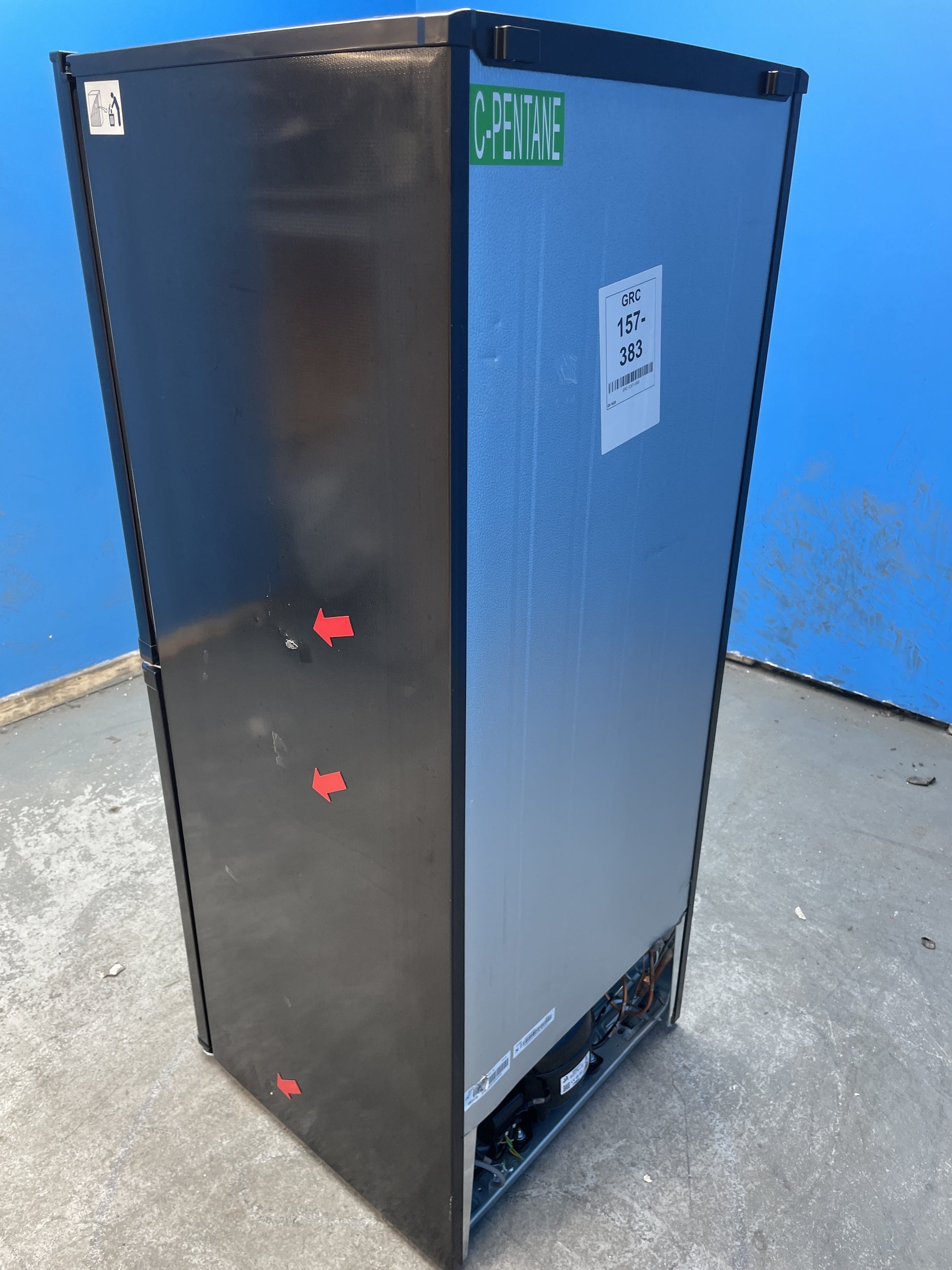 #GRC-157-383 - Candy CCH1S513EBK 185 Litre Combi Fridge Freezer