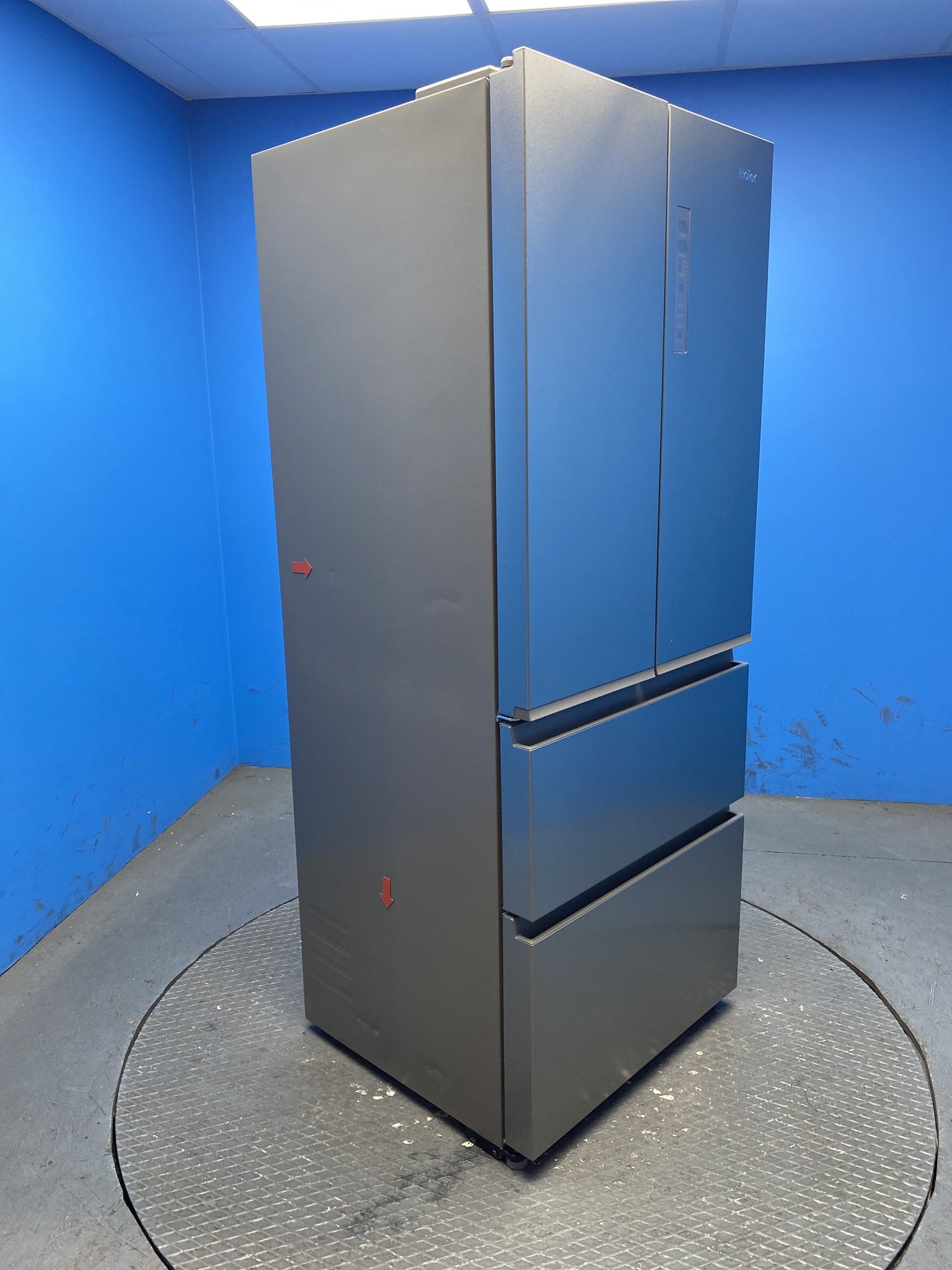 Haier HFR3718ENMM FD 70 Series 3 French Door Total No Frost Fridge Freezer