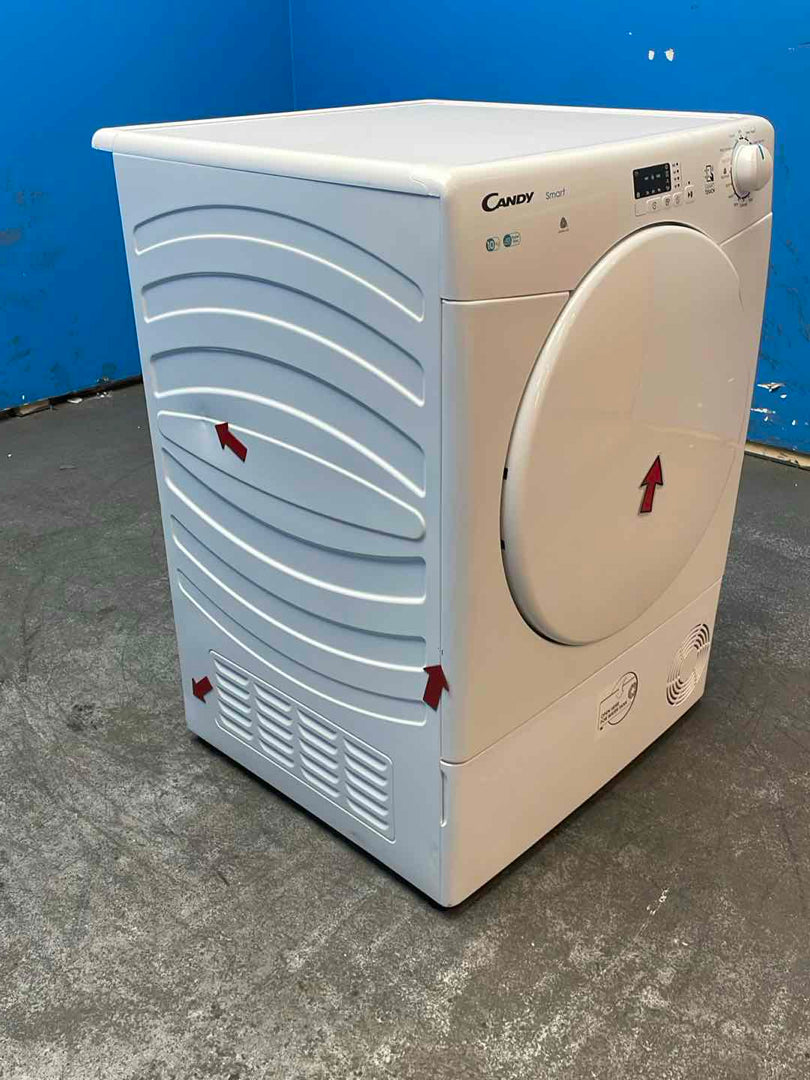 #GRC-162-093 - Candy Smart CSE C10LF-80 10kg Condenser Tumble Dryer