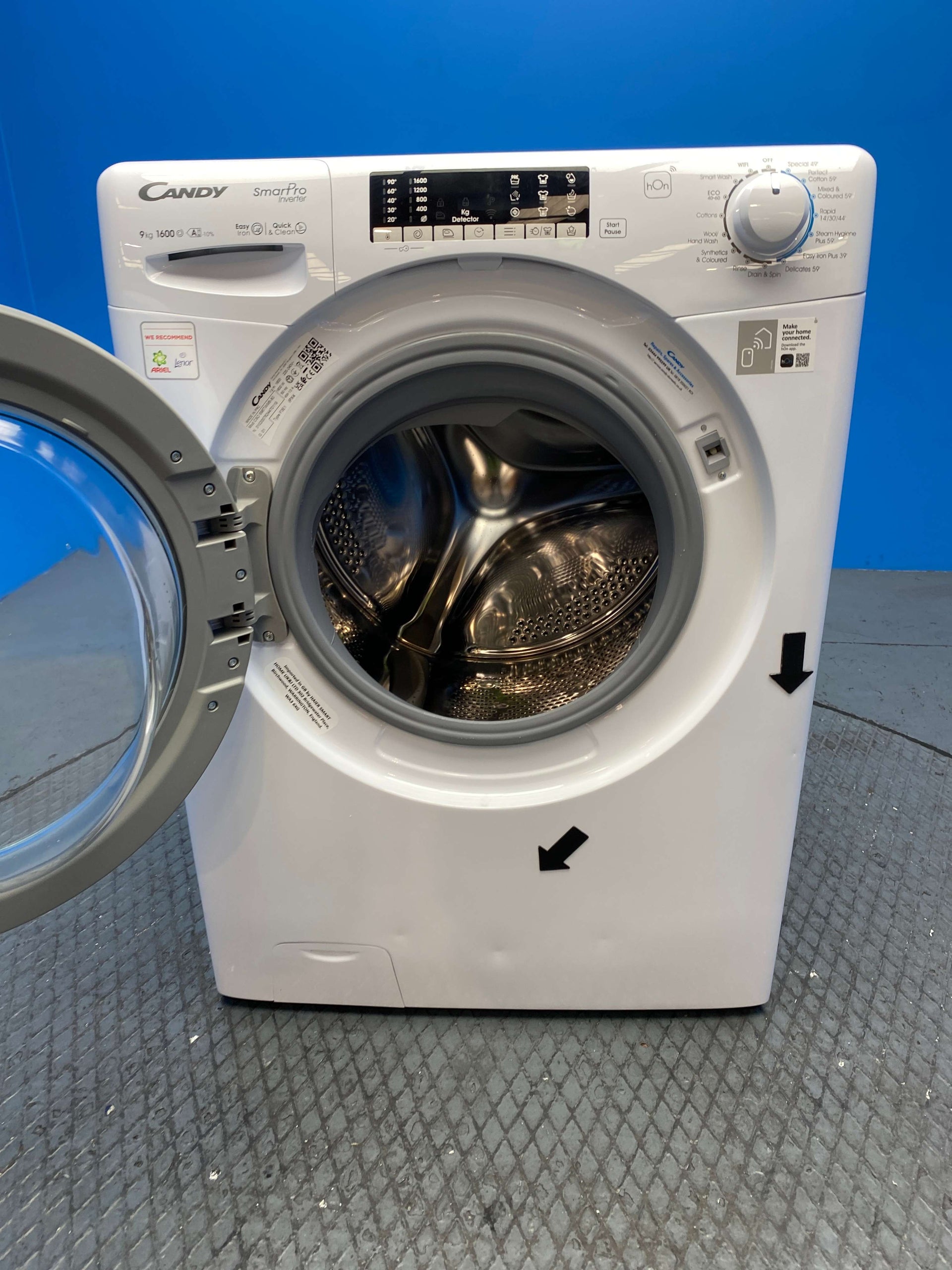 Candy CSO696TWM6 Smart Pro 9kg 1600 Spin Washing Machine