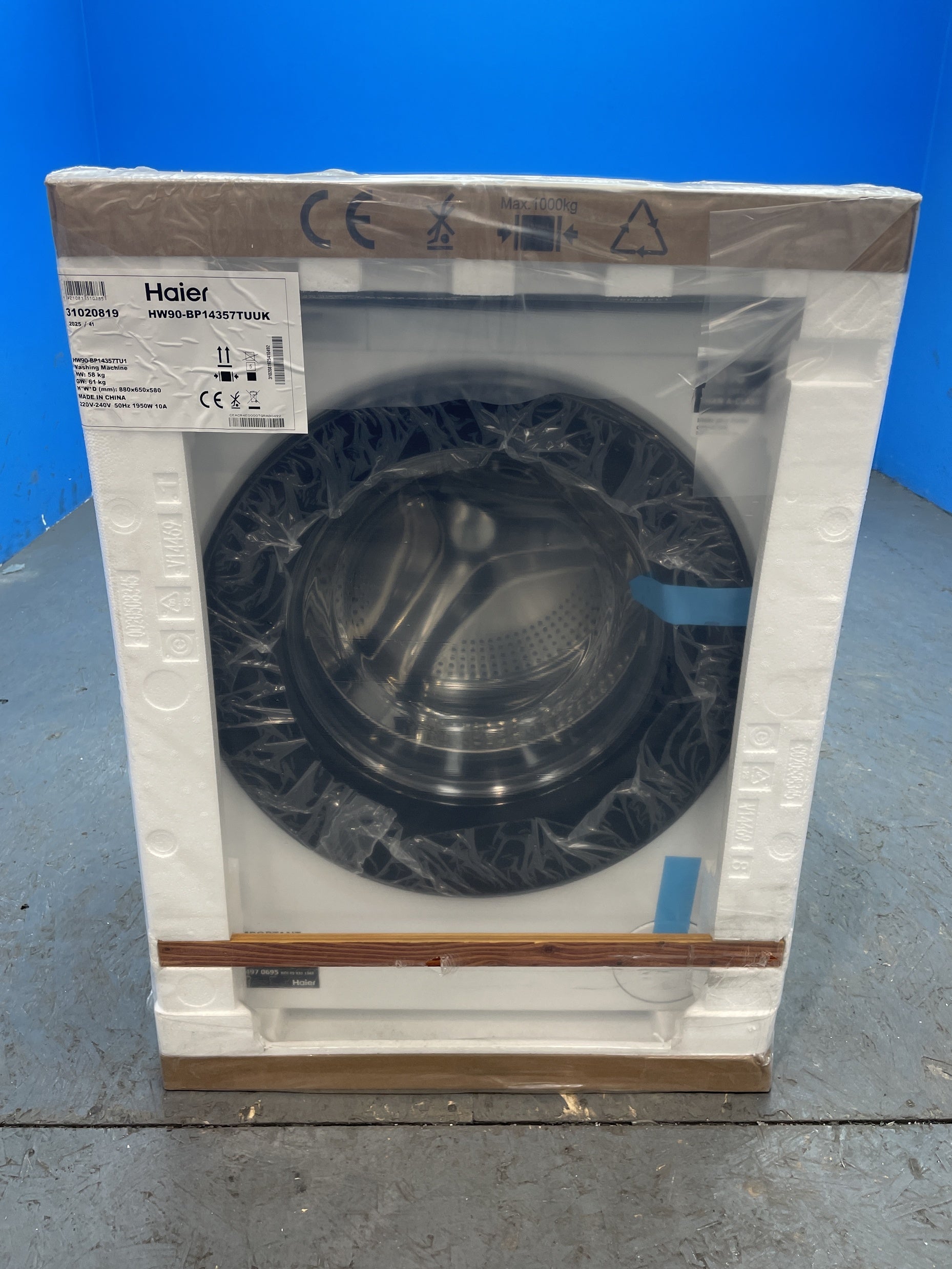 #GRC-157-010 - Haier X Series 5 HW90-BP14357TU1 9kg 1400rpm Washing Machine
