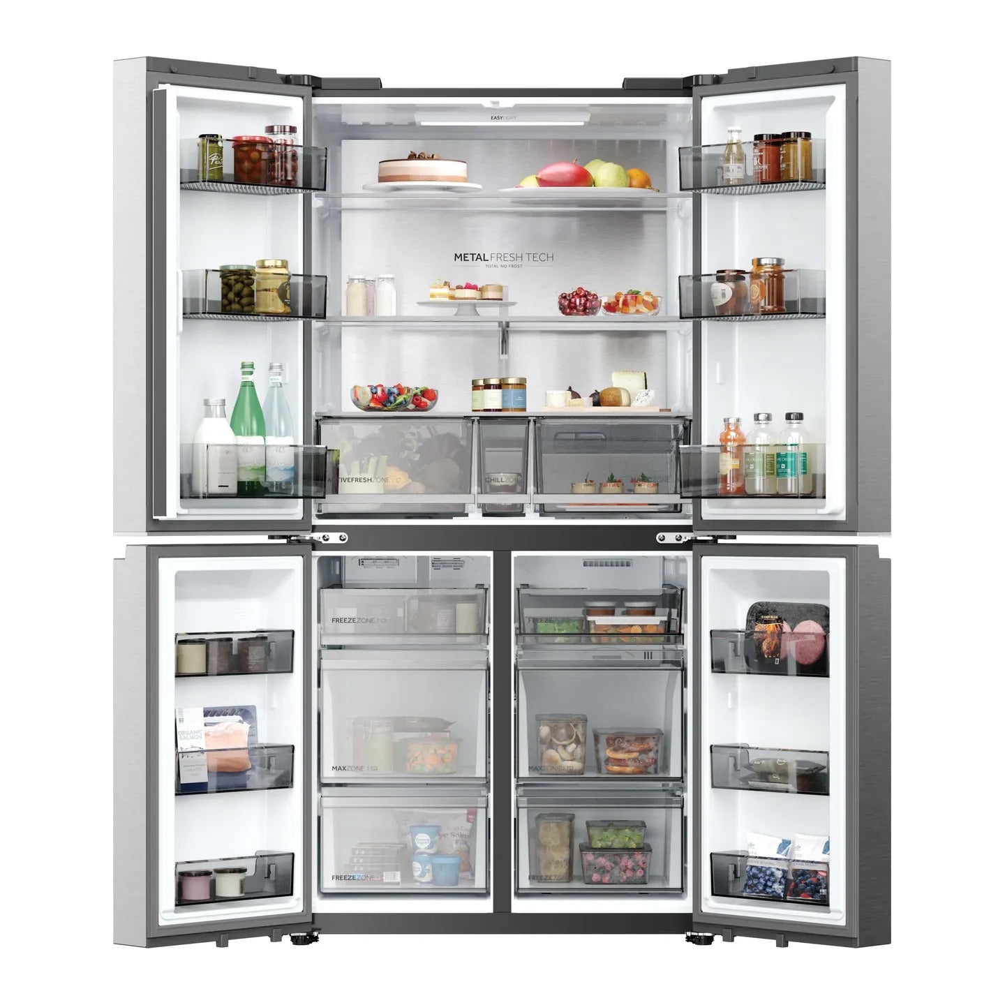 Haier Horizon Cube HCR59F18DNMM American Style Fridge Freezer – Renew 2 U