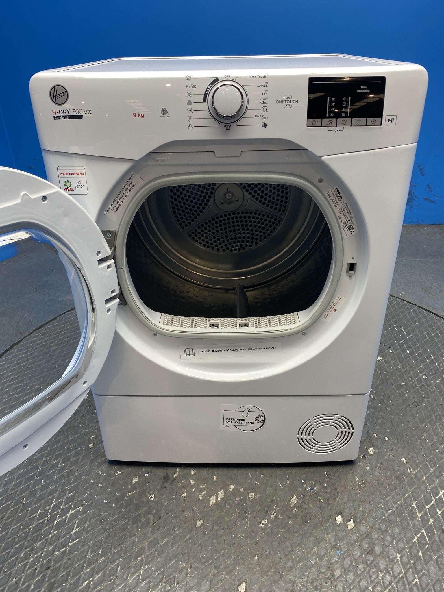 Hoover HLEC9DG 9kg Condenser Tumble Dryer