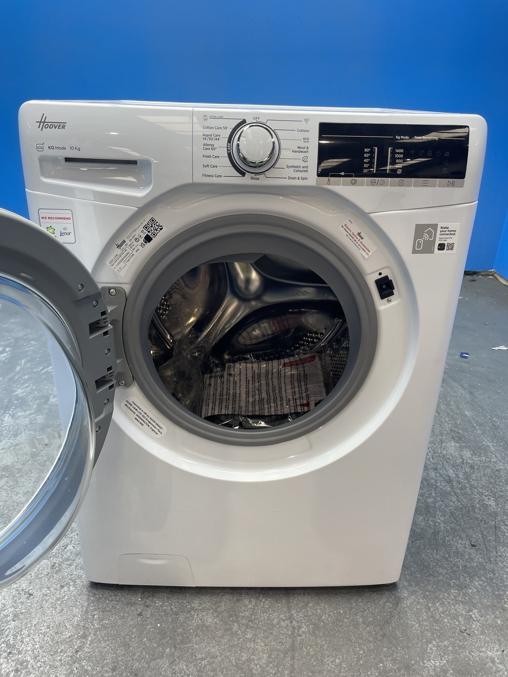 #GRC-158-593 - Hoover H3WO4105TA4/1-80 10kg 1400rpm Washing Machine