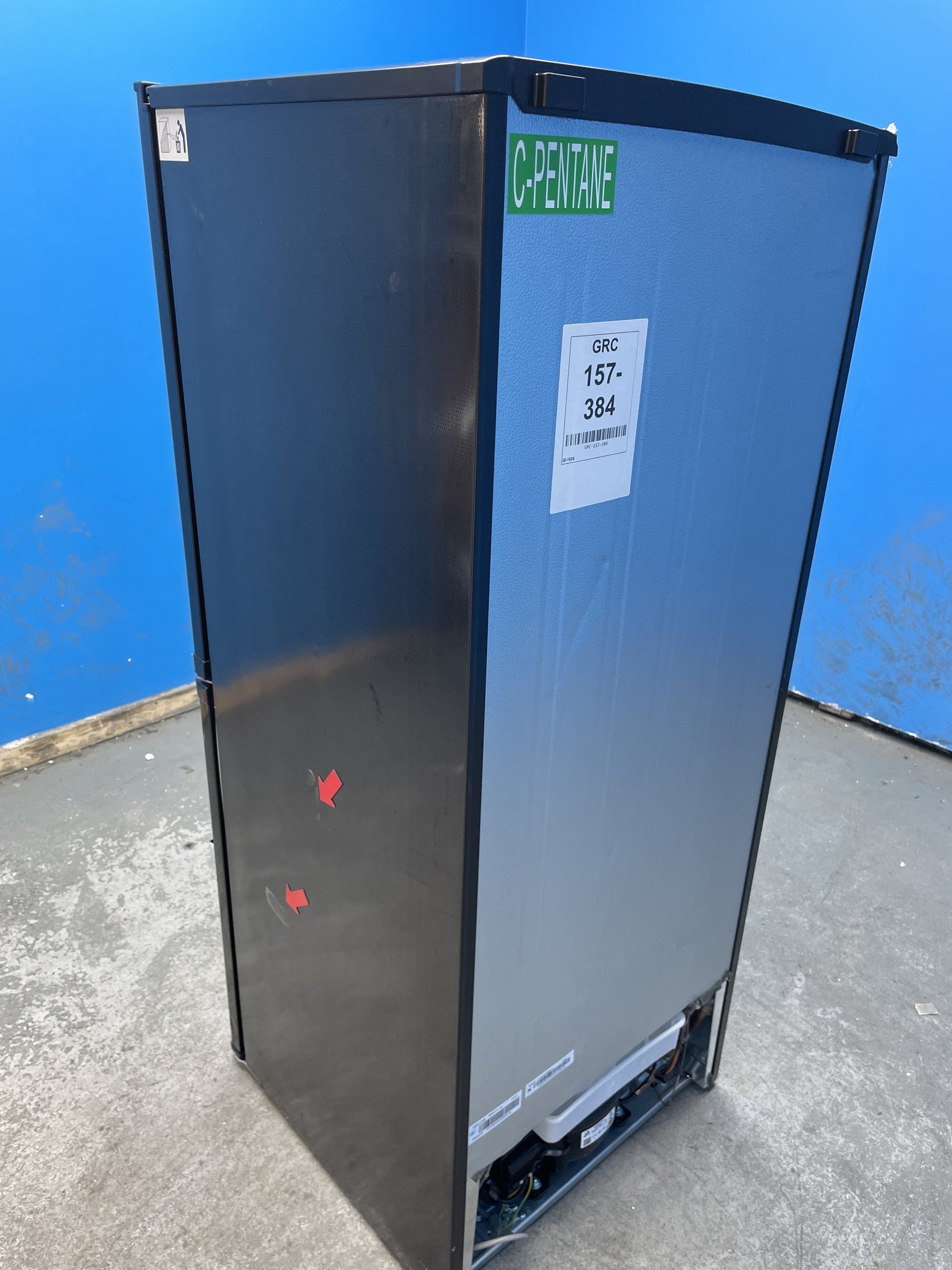 #GRC-157-384 - Candy CCH1S513EBK 185 Litre Combi Fridge Freezer