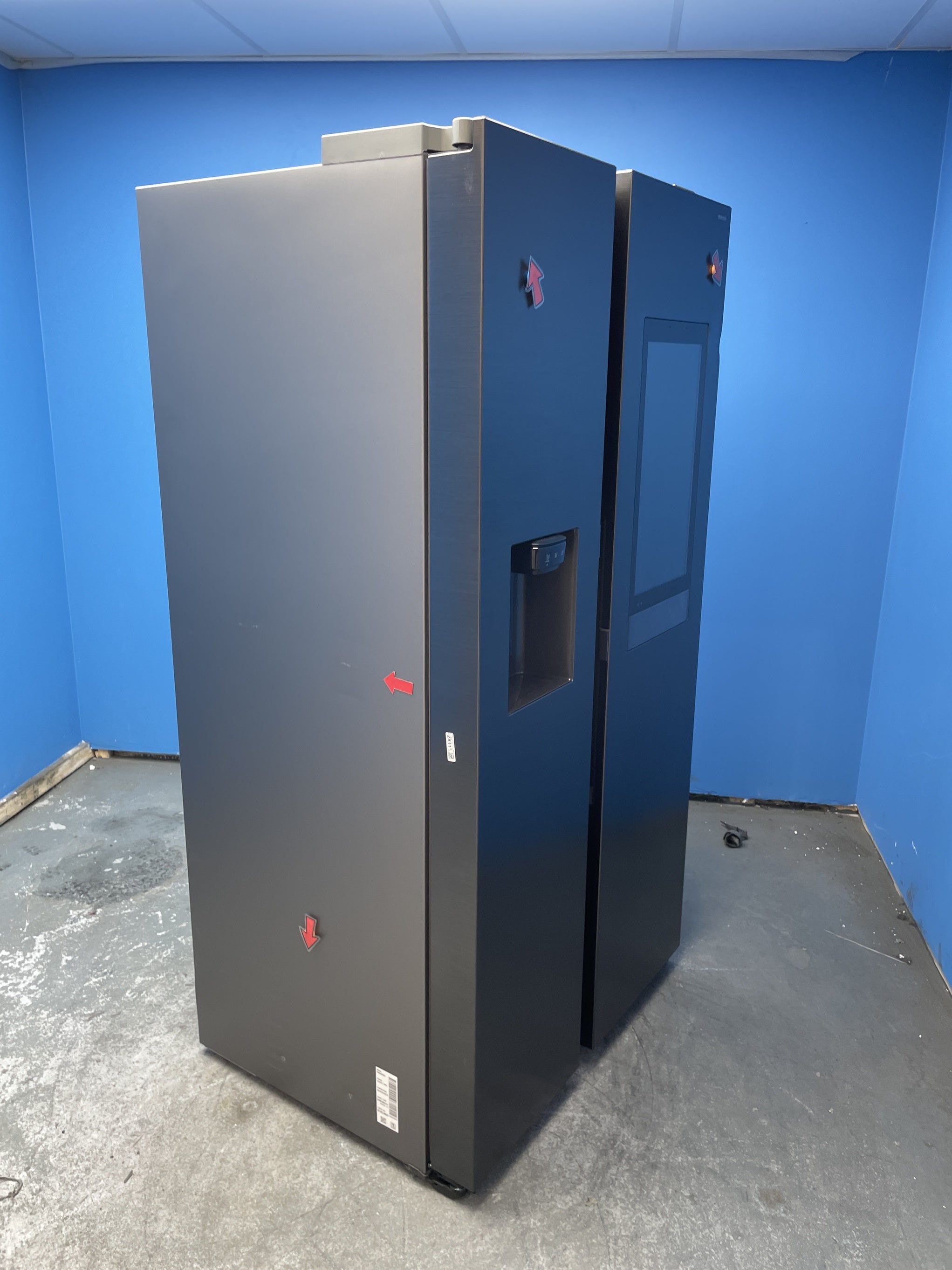 #GRC-145-384 - Samsung RS90F66BEFEU Family Hub American Fridge Freezer