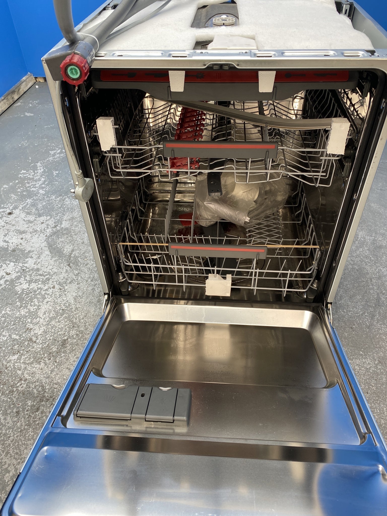 #GRC-156-006 - AEG 6000 SatelliteClean FSS64907Z 14 Place Integrated Dishwasher