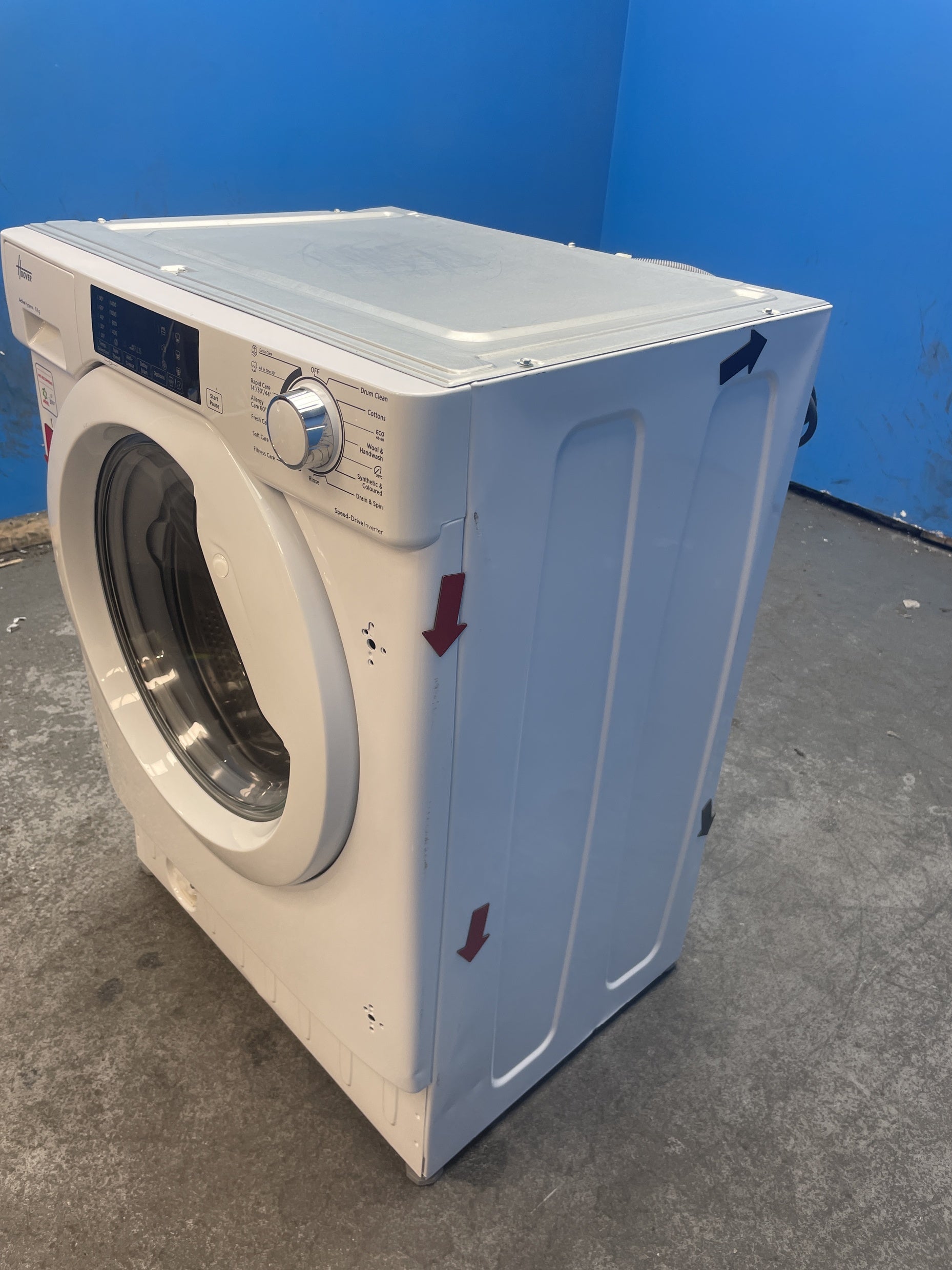 #GRC-159-271 - Hoover HBW 48TAMEJ-80 8kg 1400rpm Integrated Washing Machine