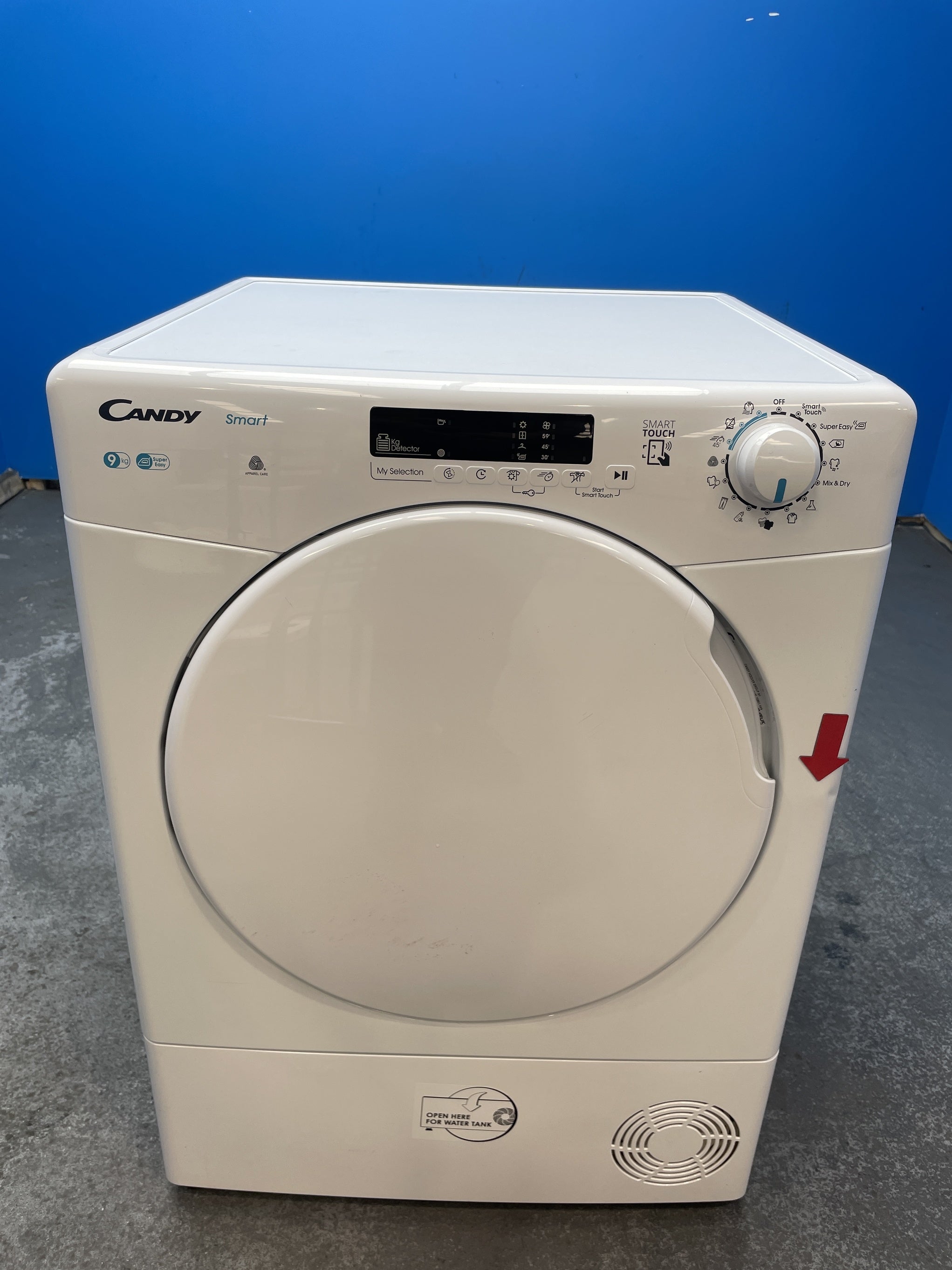 #GRC-161-902 - Candy CSE C9DF 9kg Condenser Smart Pro Tumble Dryer