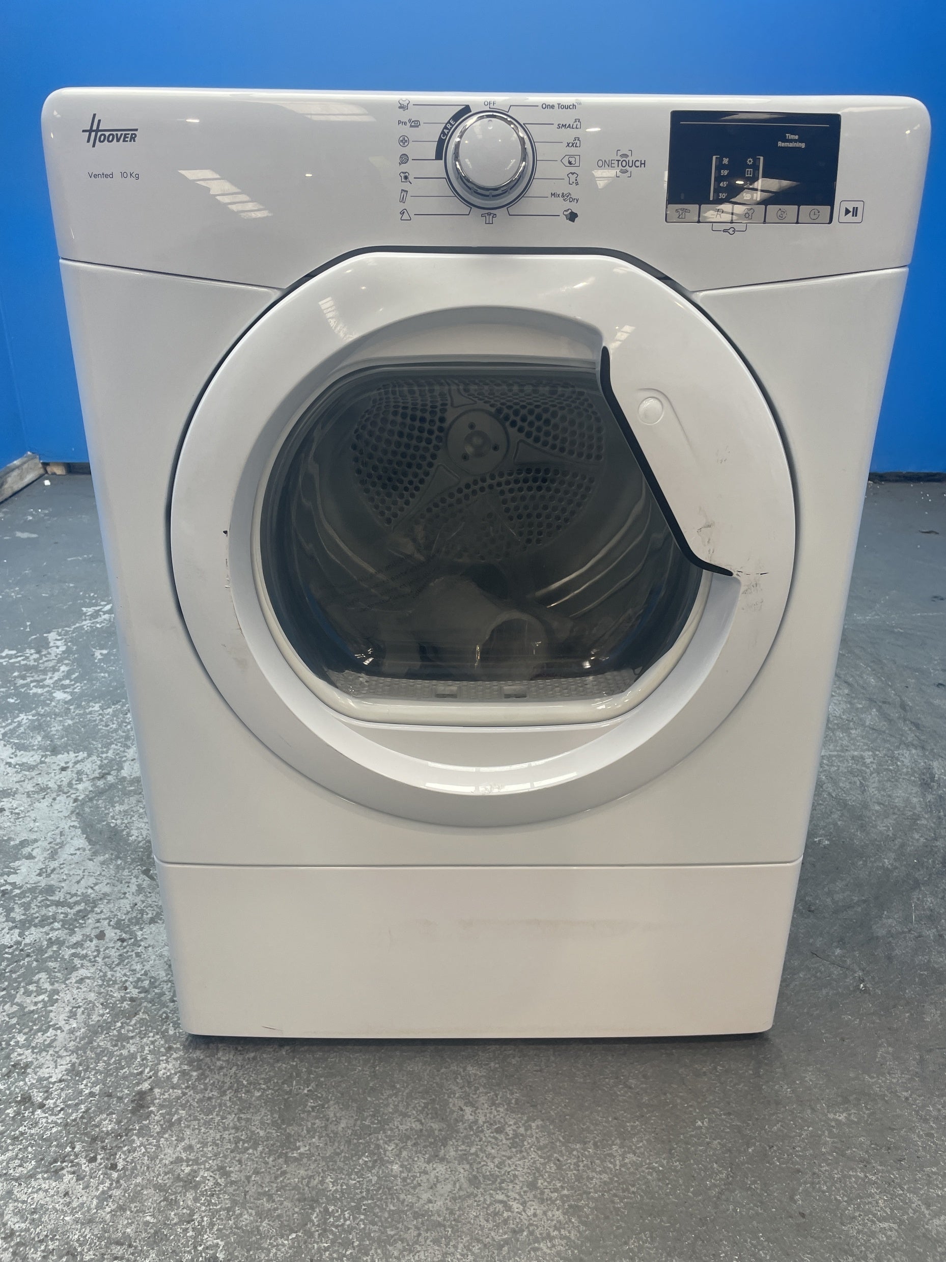 #GRC-156-344 - Hoover HLE V10DG-80 10kg Vented Tumble Dryer