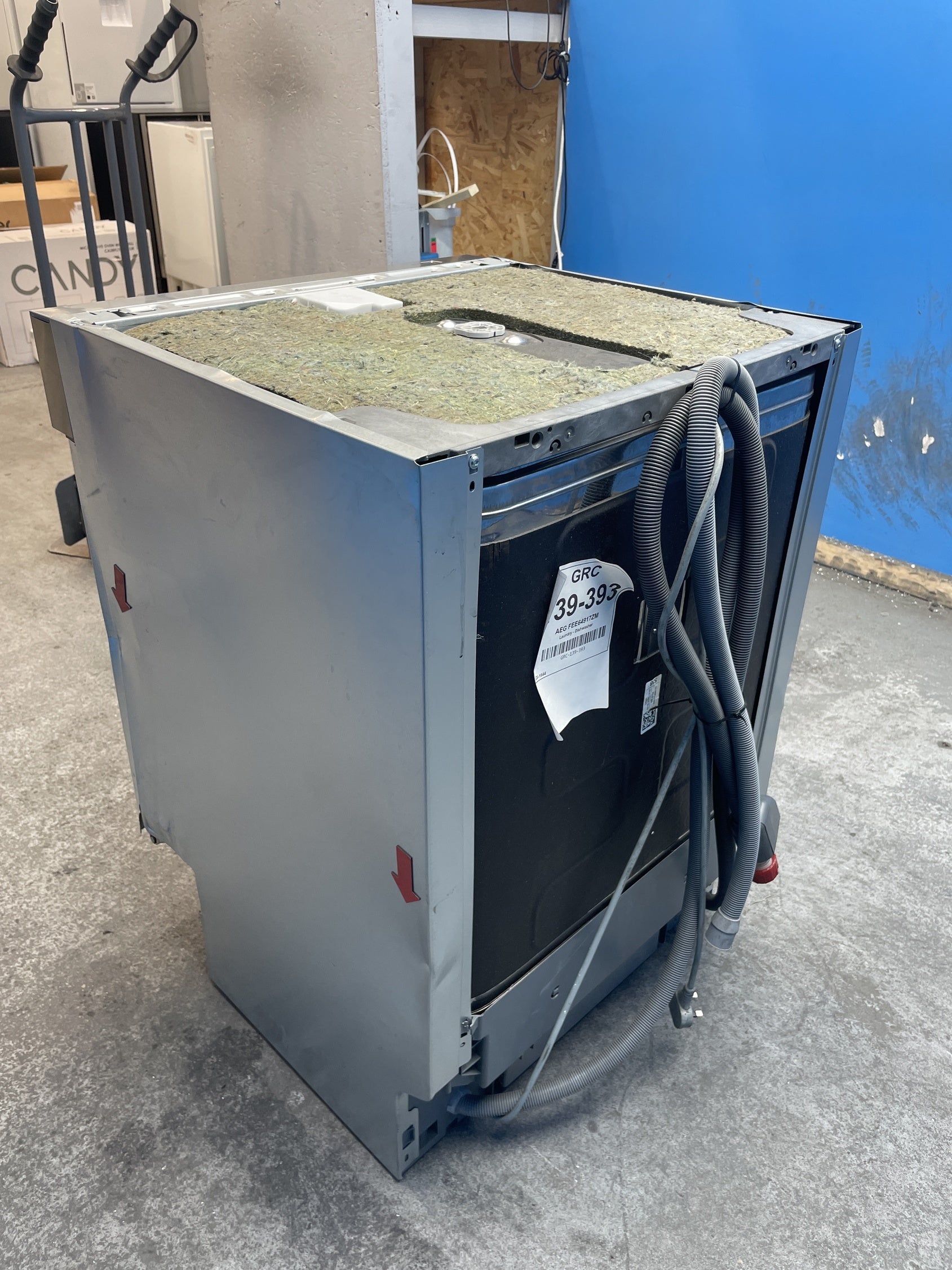 #GRC-139-393 - AEG 6000 SatelliteClean FEE64917ZM Semi-Integrated 14 Place Dishwasher