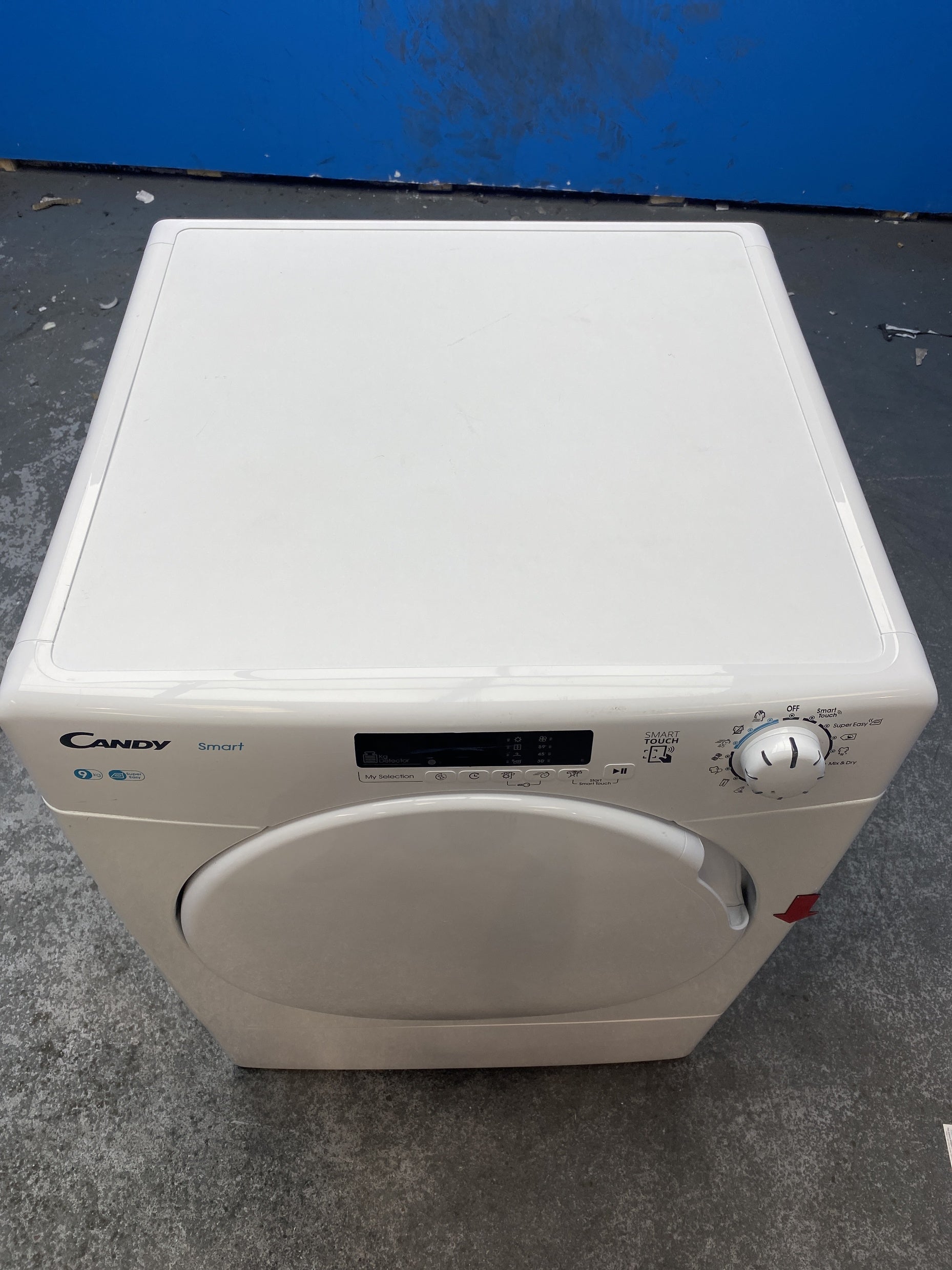 #GRC-159-250 - Candy CSE V9DF-80 9kg Vented Smart Tumble Dryer