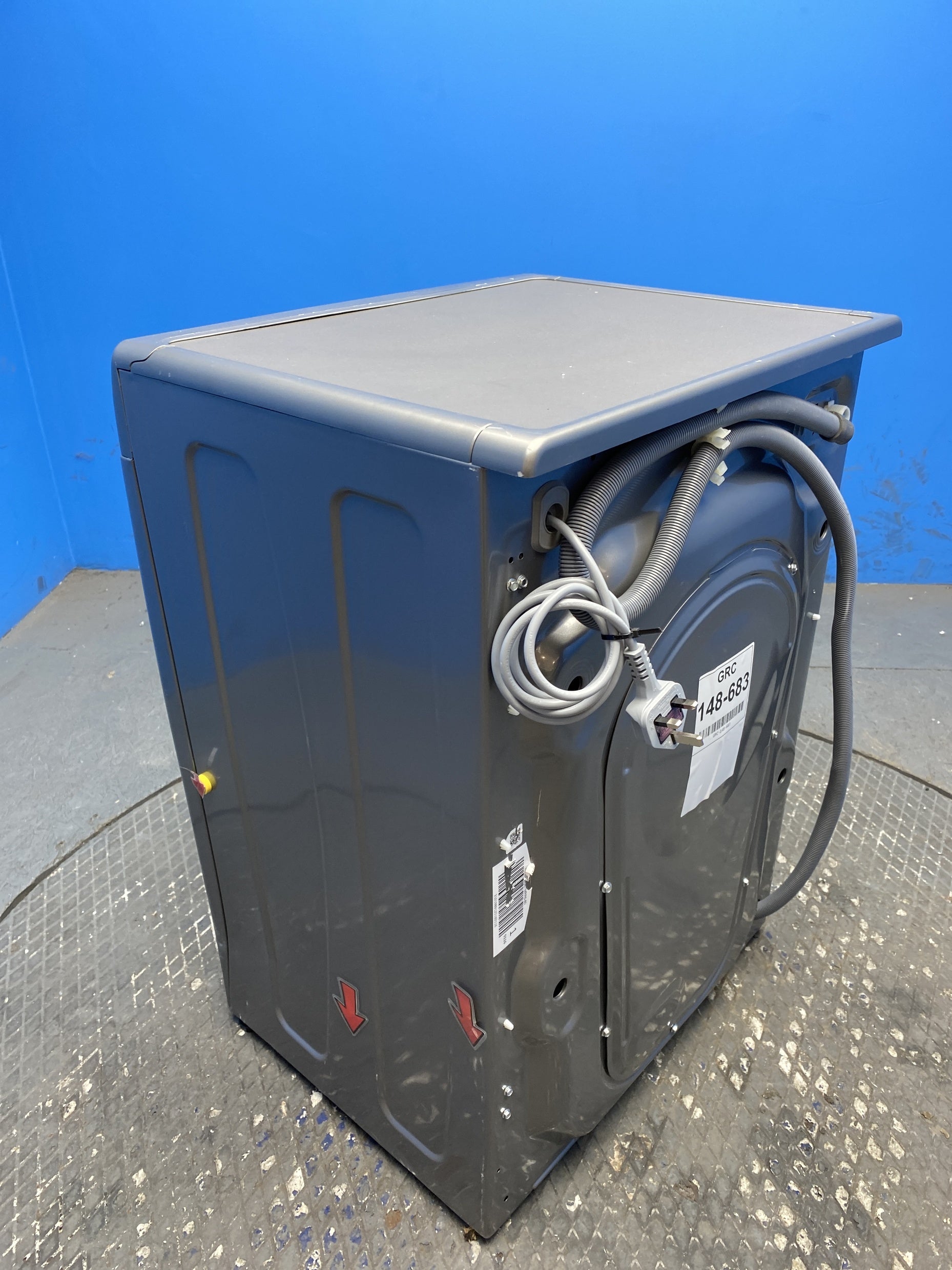 #GRC-148-683 - Hoover H3WPS496TMRR6 9kg 1400 Spin Washing Machine