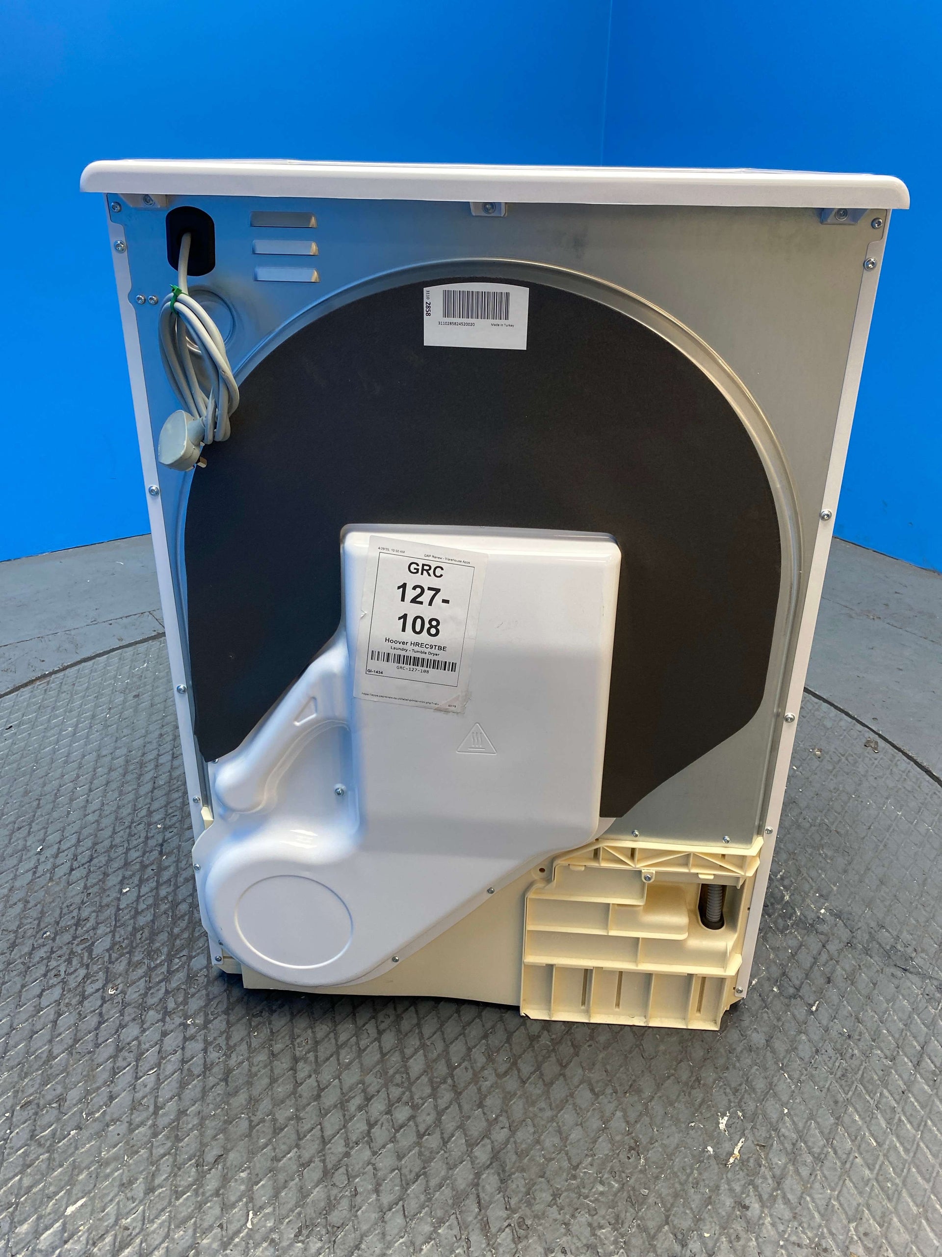Hoover H-DRY 350 HREC9TBE-80 9kg Condenser Tumble Dryer