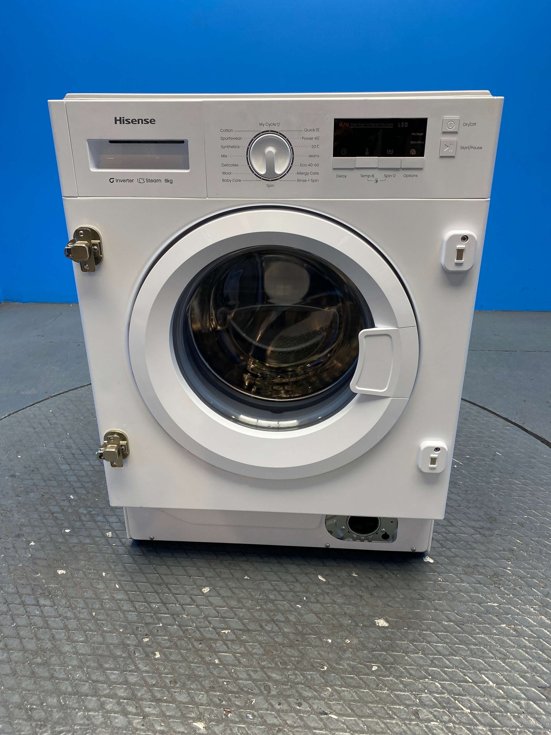 Hisense WF3M841BWI 8kg 1400rpm Built-in Washing Machine with Quick Wash
