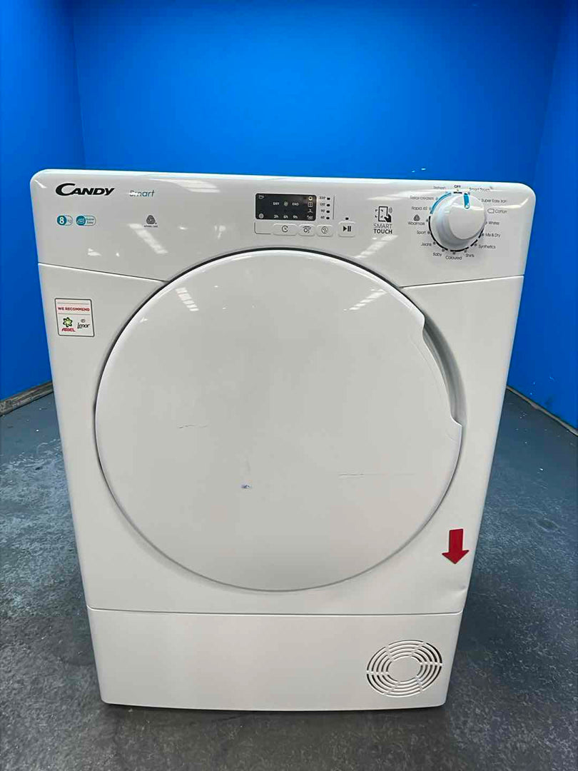 #GRC-160-484 - Candy KSEC8LF 8kg Smart Condenser Tumble Dryer