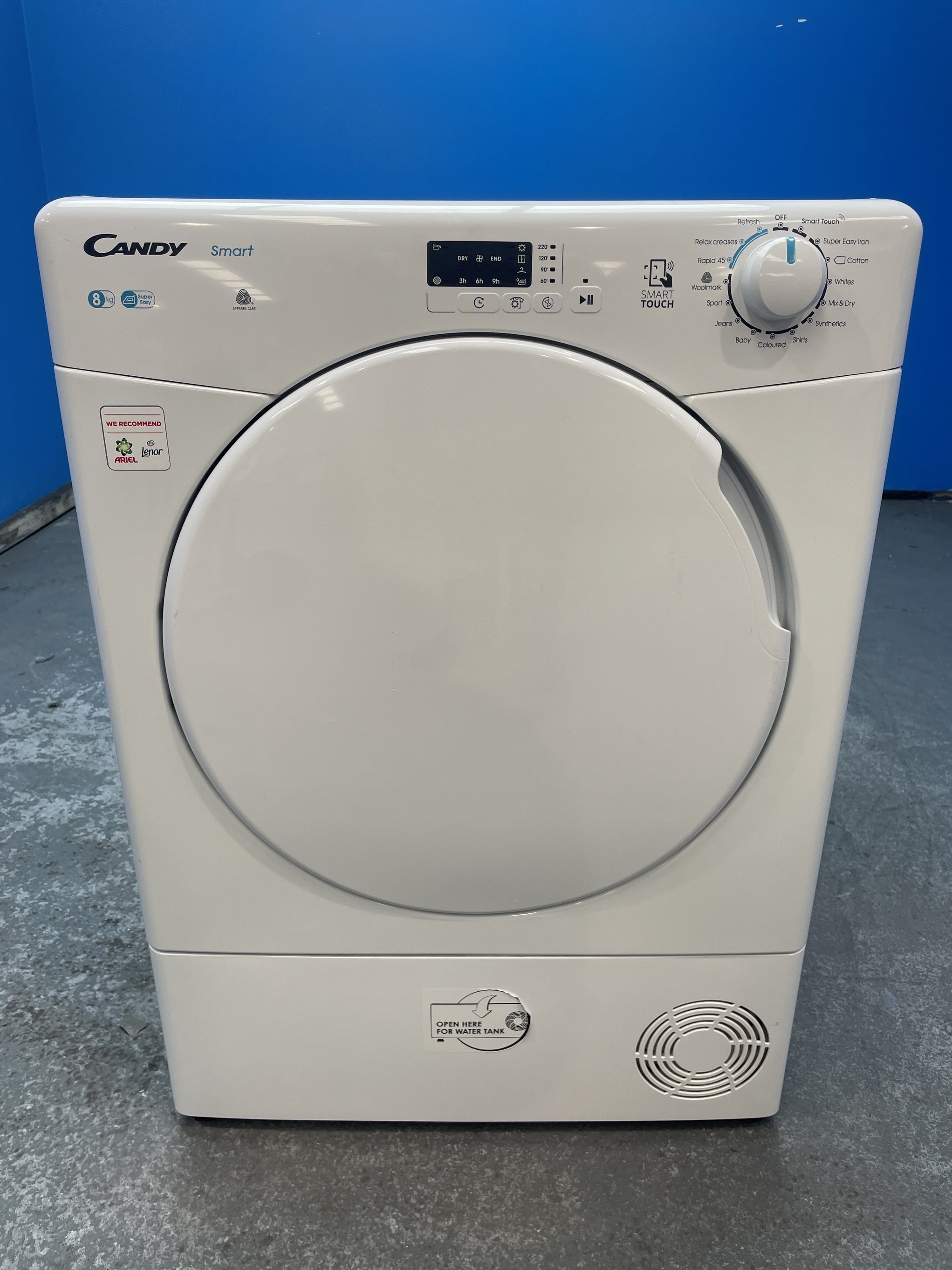 #GRC-154-329 - Candy KSEC8LF 8kg Smart Condenser Tumble Dryer