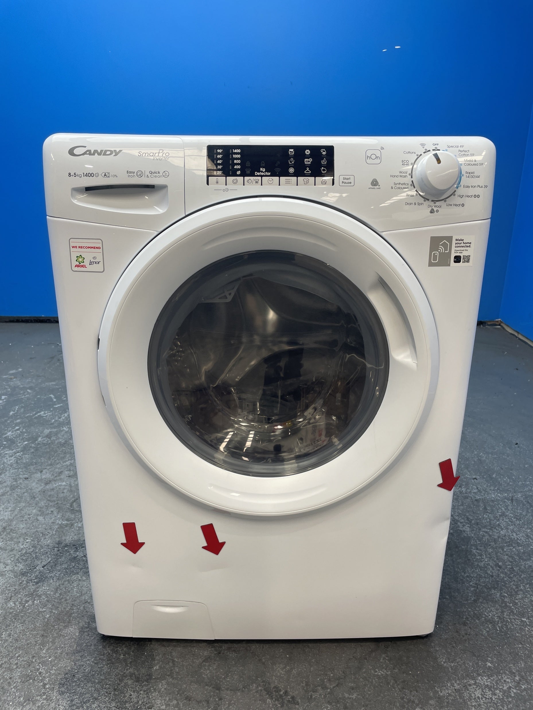 #GRC-160-023 - Candy Smart Pro CSOW4856TWM6-80 8/5kg 1400rpm Washer Dryer